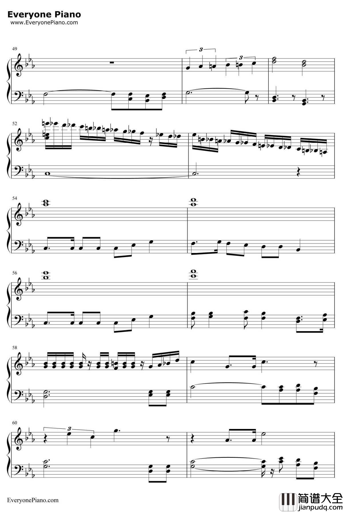 宇宙戦艦ヤマト钢琴谱_佐佐木功_宇宙戦艦ヤマトOP