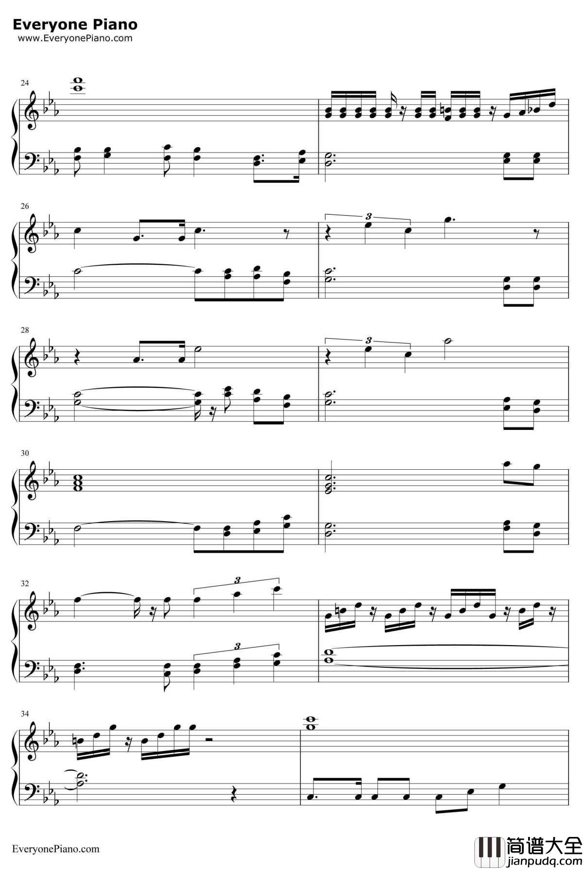 宇宙戦艦ヤマト钢琴谱_佐佐木功_宇宙戦艦ヤマトOP