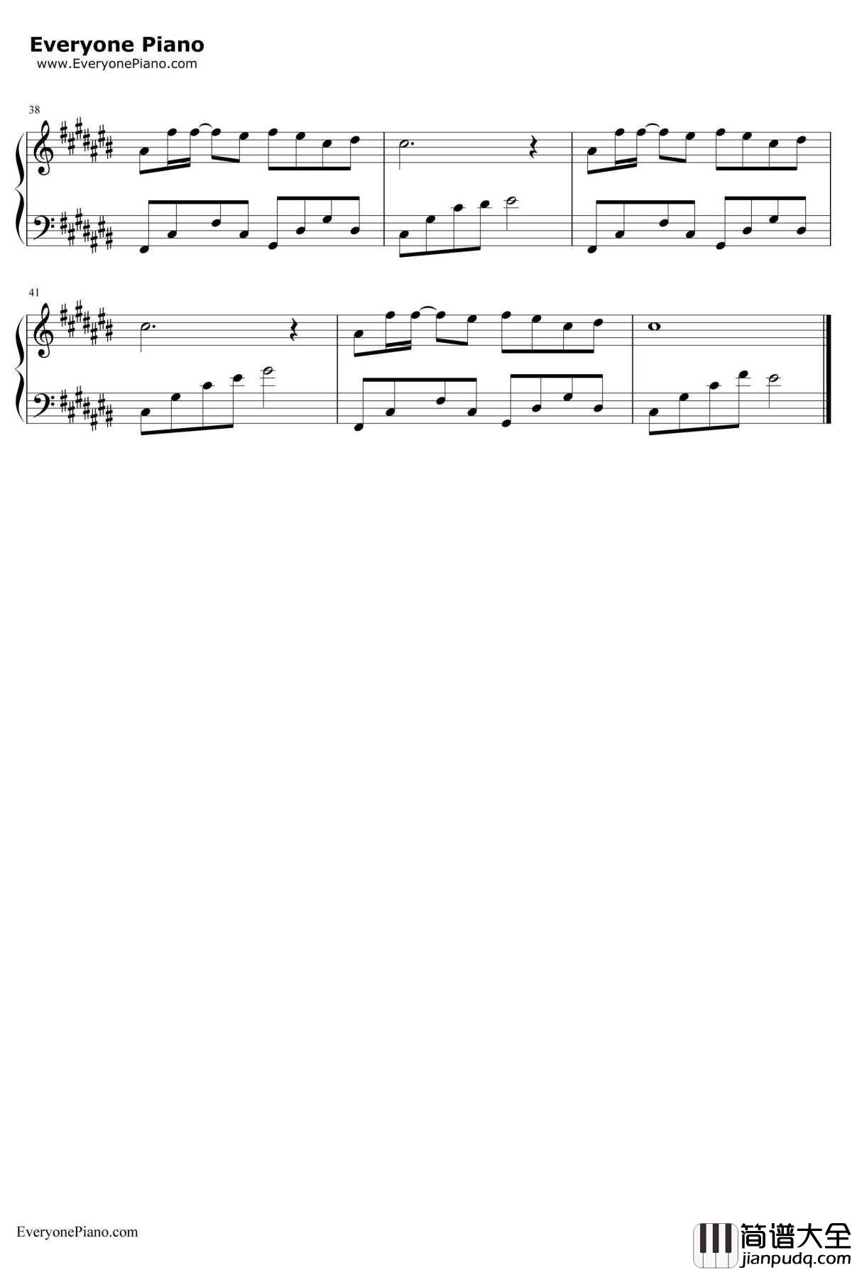 异乡人钢琴谱_李健