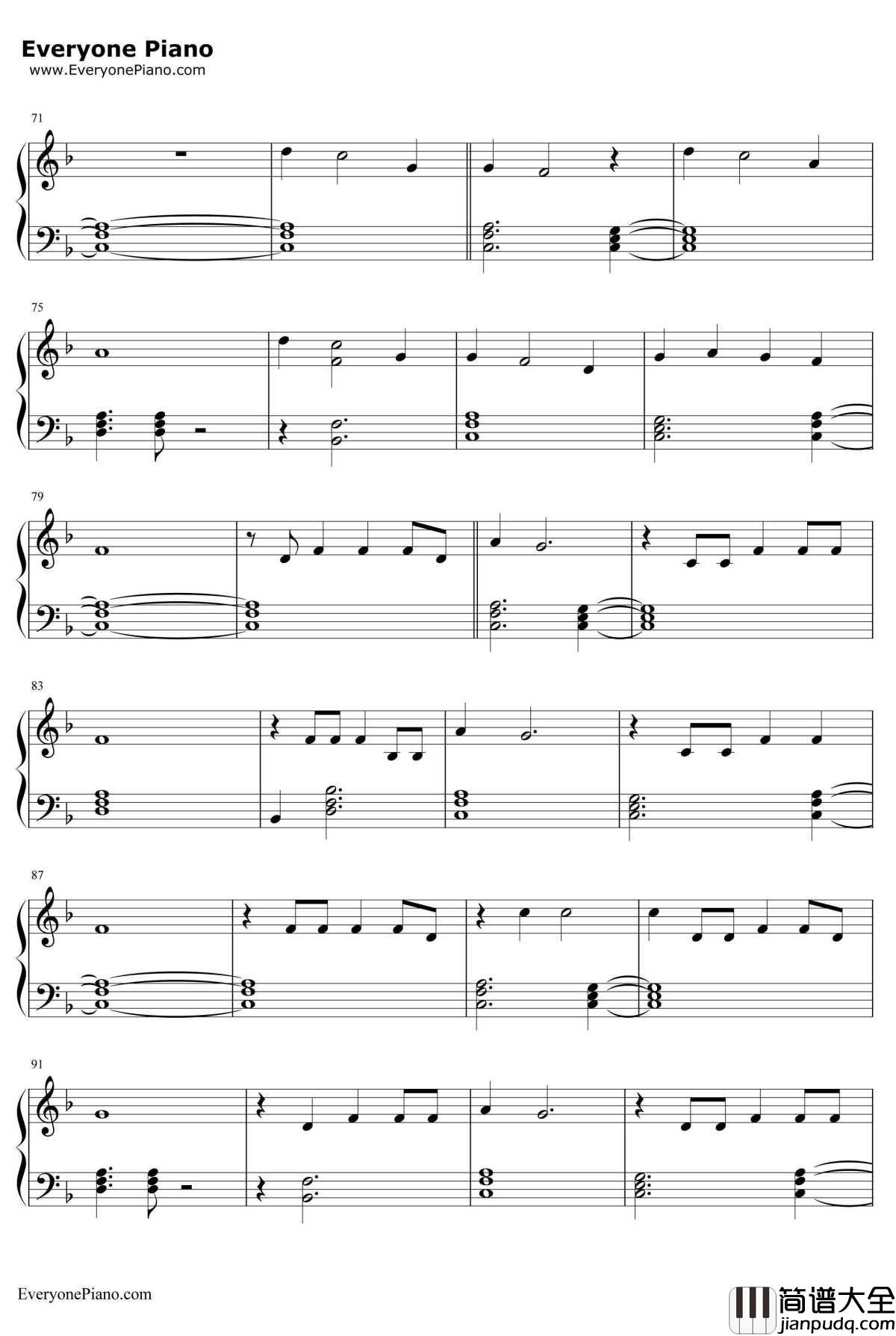 Body_Like_a_Back_Road钢琴谱_SamHunt