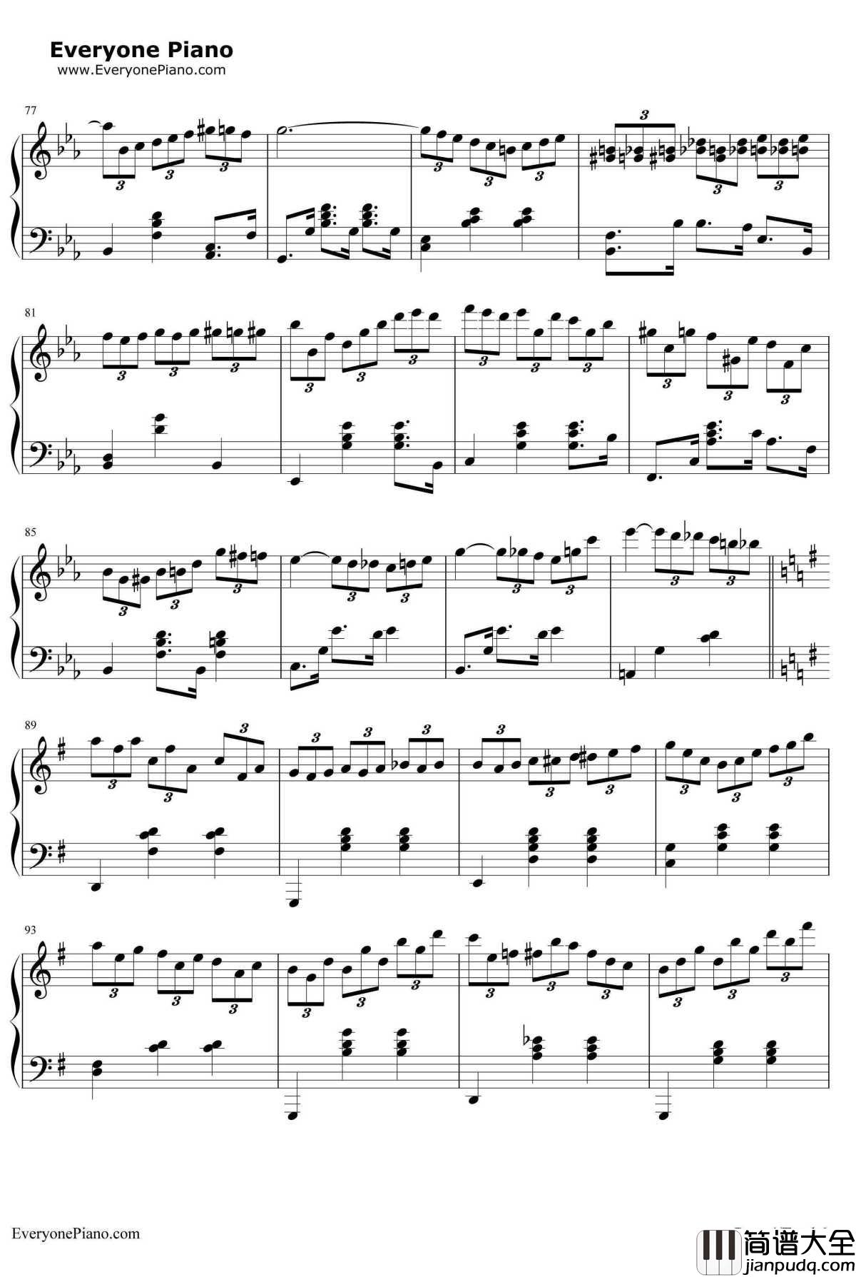 Magic_Waltz钢琴谱_AmedeoTommasi_海上钢琴师