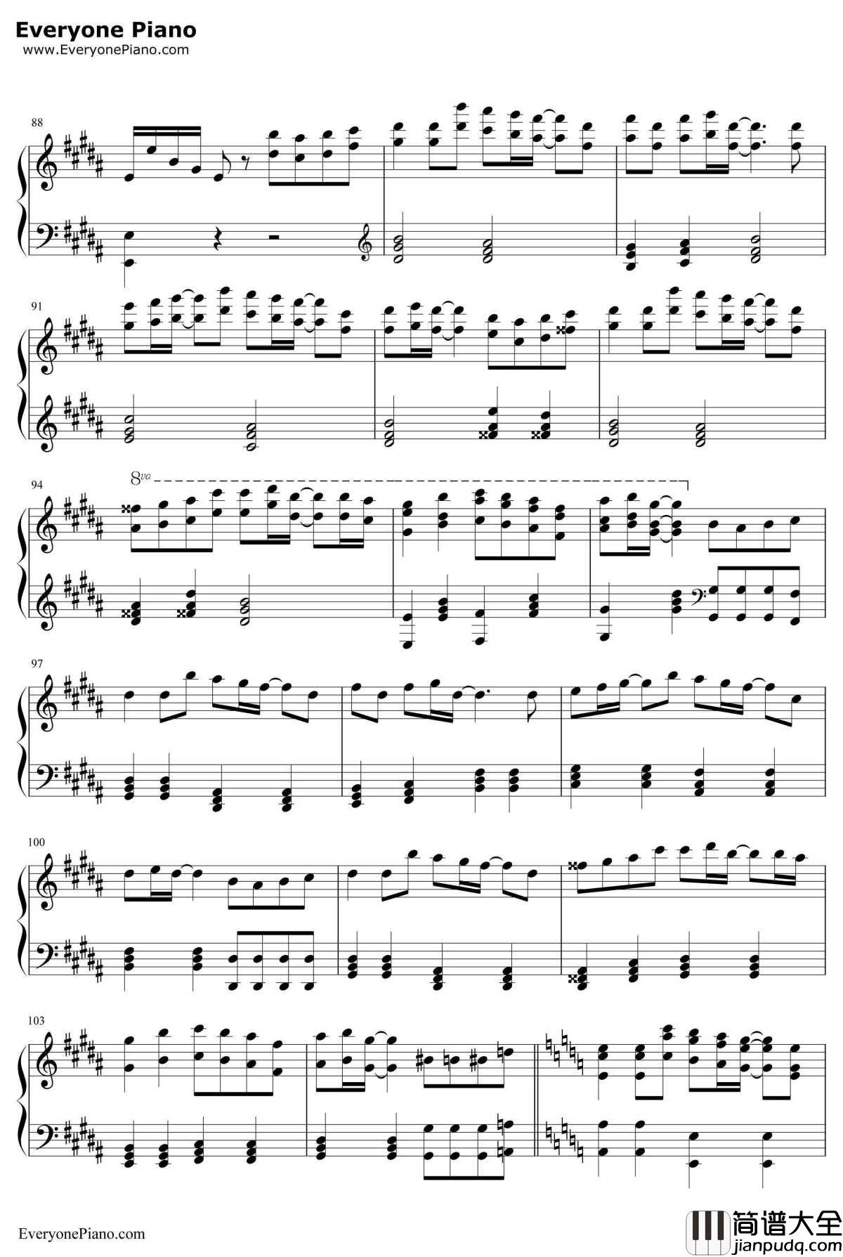 LEVEL_5钢琴谱_fripSide_Judgelight_とある科学の超電磁砲Op2