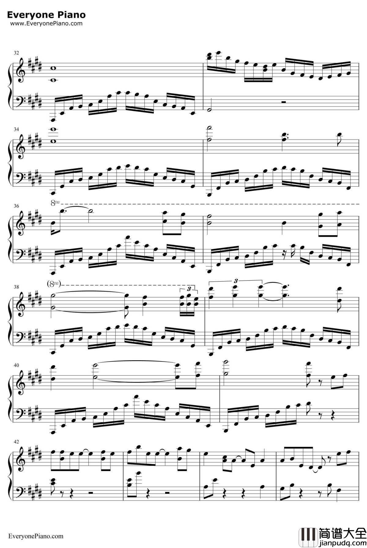 我心永恒钢琴谱_席琳·迪翁_完美版_泰坦尼克号主题曲