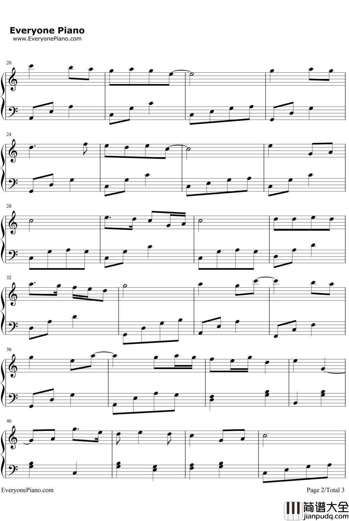 听妈妈讲那过去的事情钢琴谱_瞿希贤