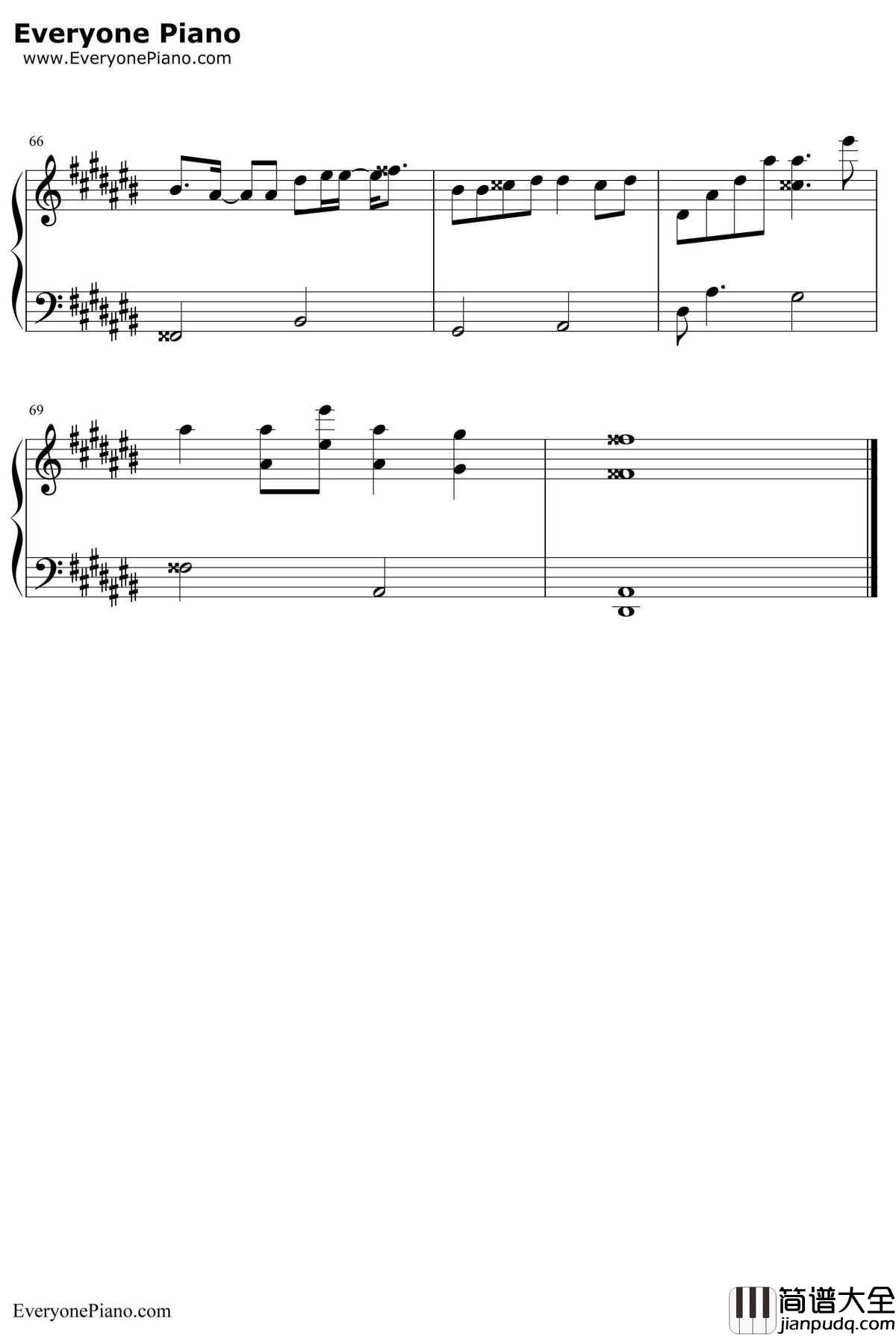 我爱的人钢琴谱_陈小春