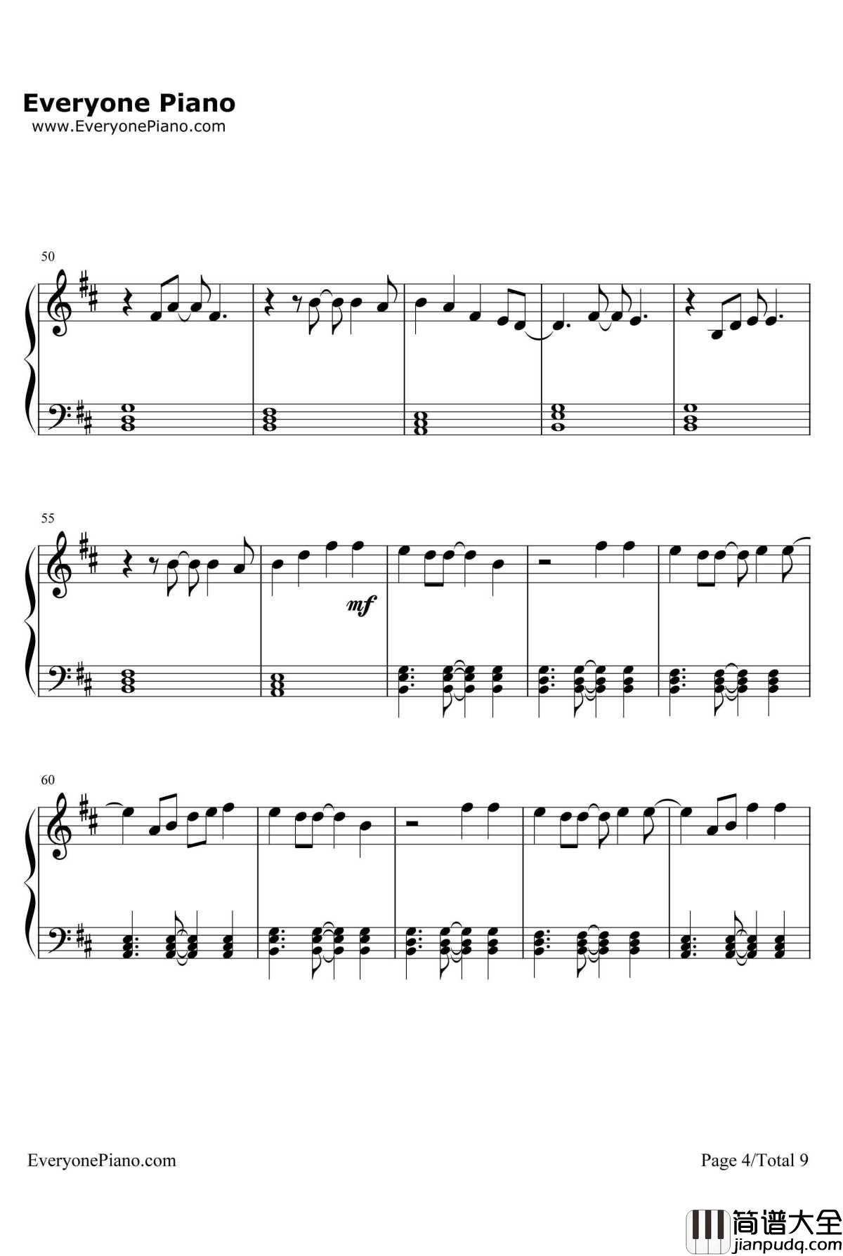 Mercy钢琴谱_ShawnMendes