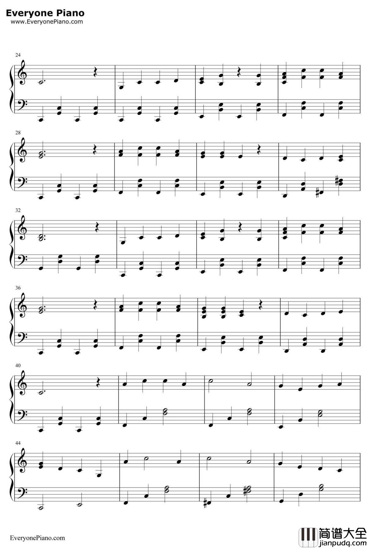 お家に帰りたい钢琴谱_雨宫天高桥李依茅野爱衣_为美好的世界献上祝福第二季ED