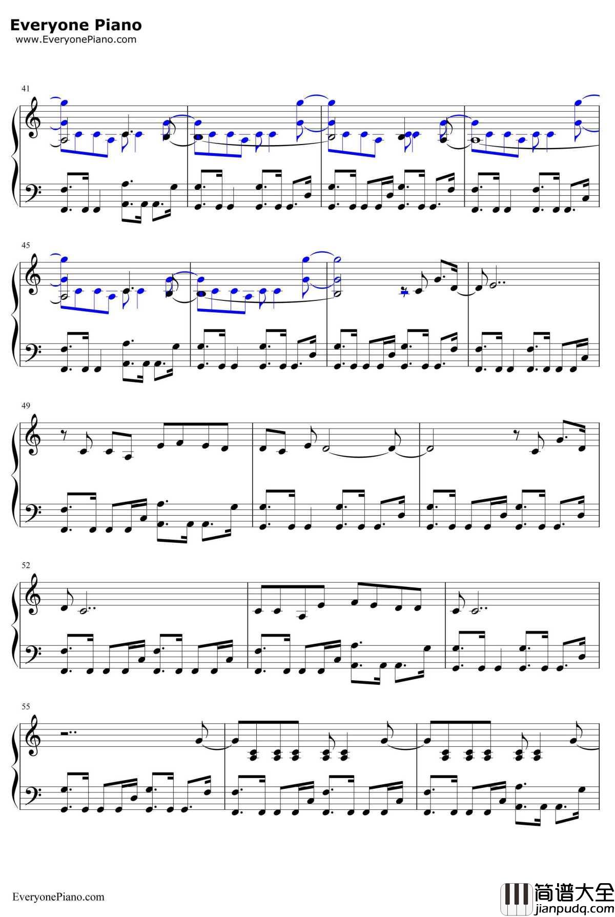 Some_body_Else钢琴谱_The1975