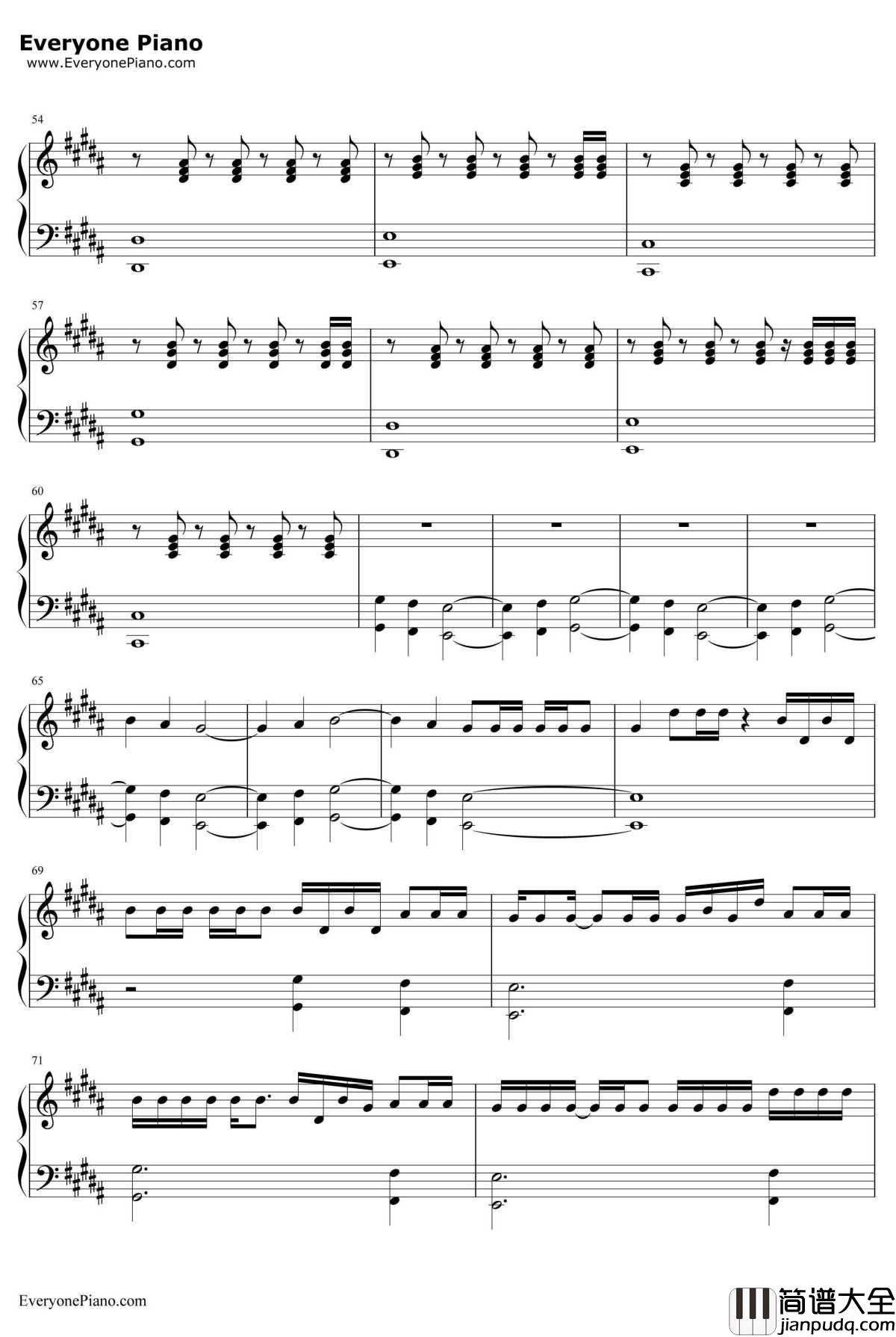 Ignite钢琴谱_AlanWalker