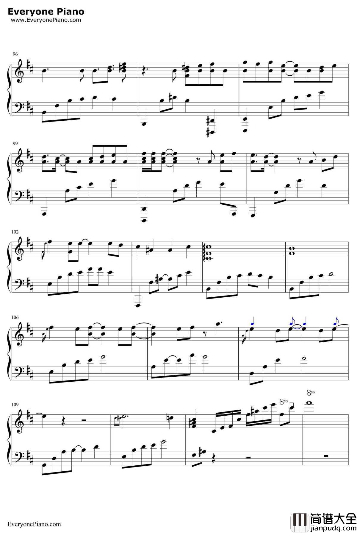 车站钢琴谱_李健_我是歌手