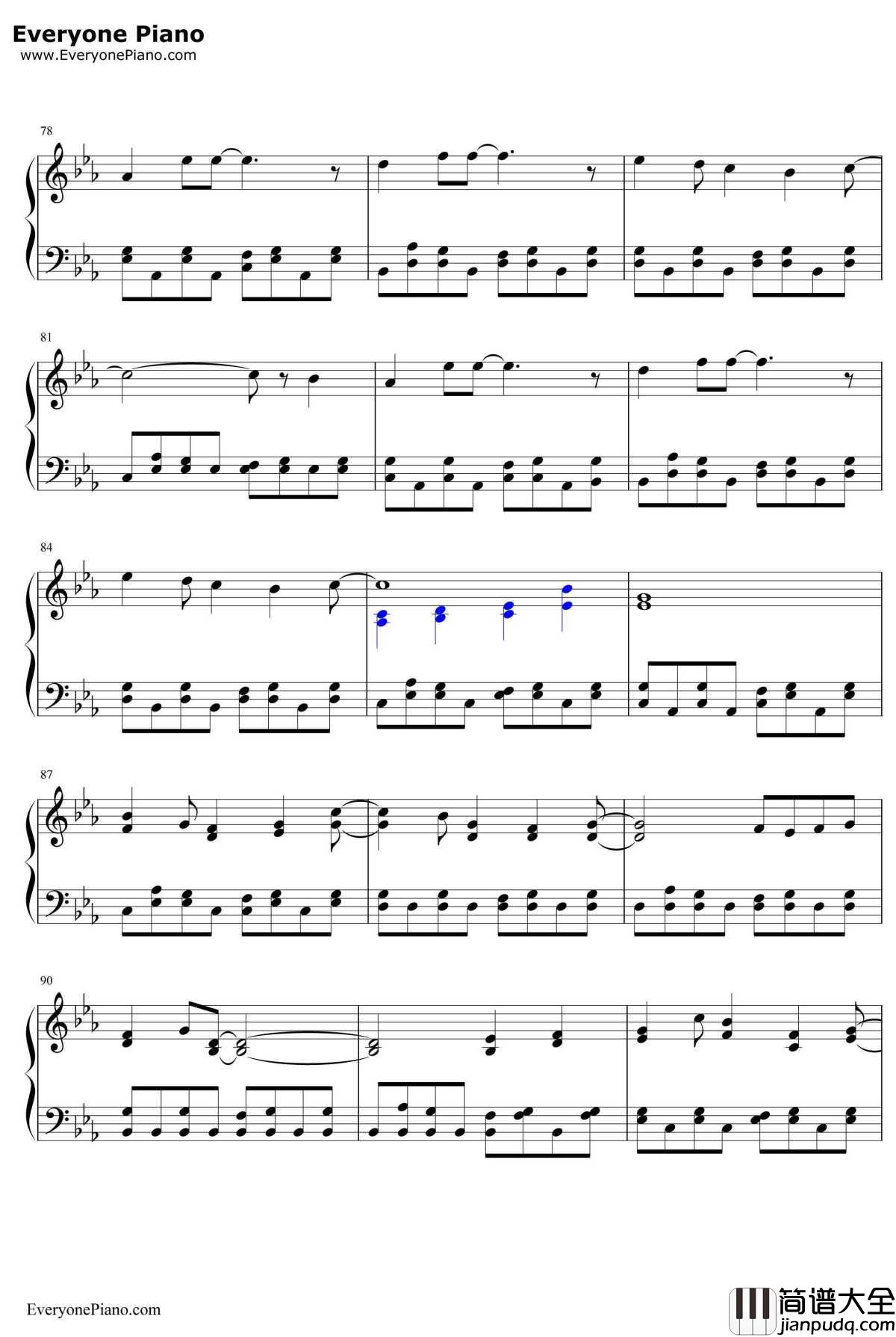 Episode.0钢琴谱_mathru_kanimisoP