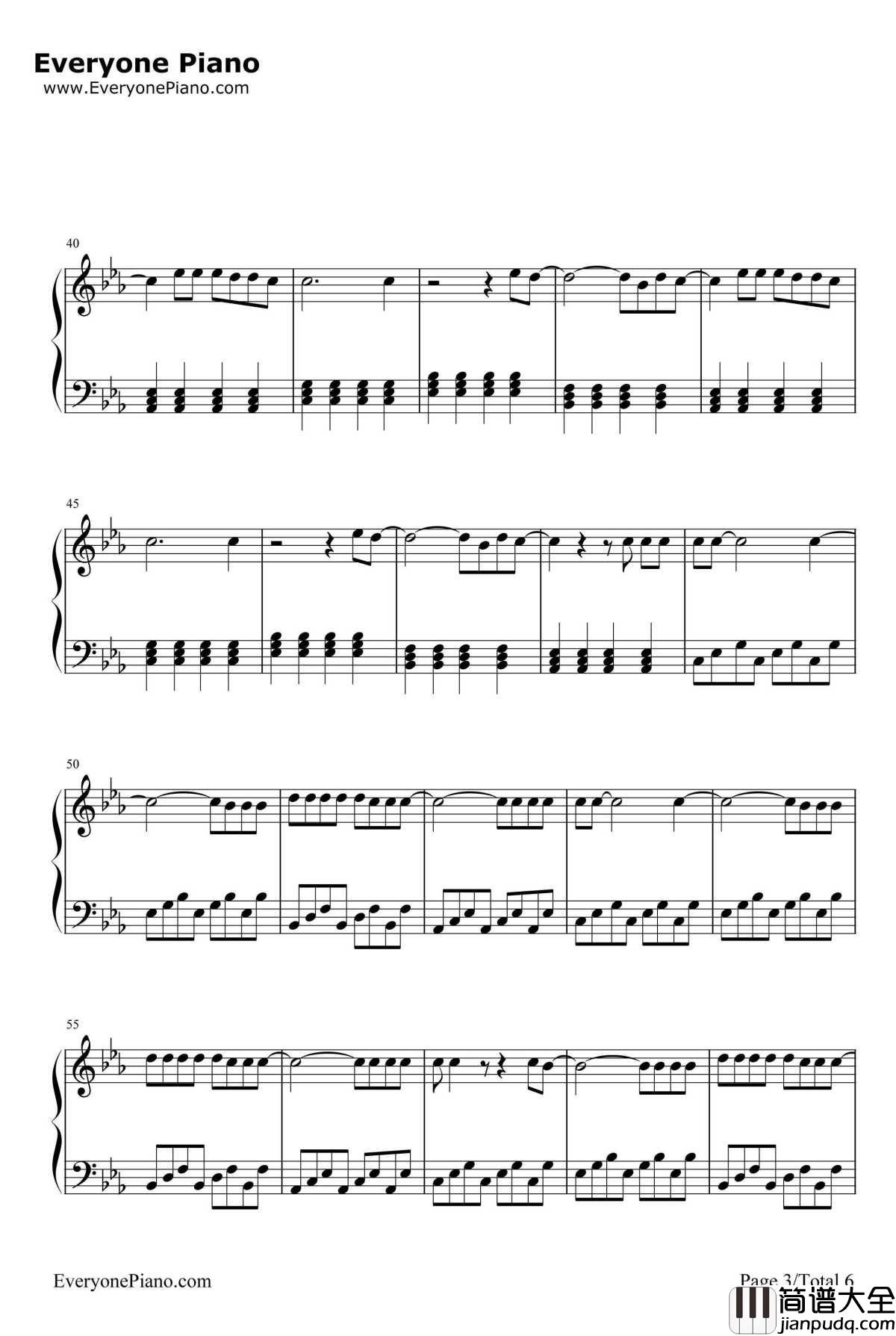 Tonight(I'mLovin'You)钢琴谱_EnriqueIglesias