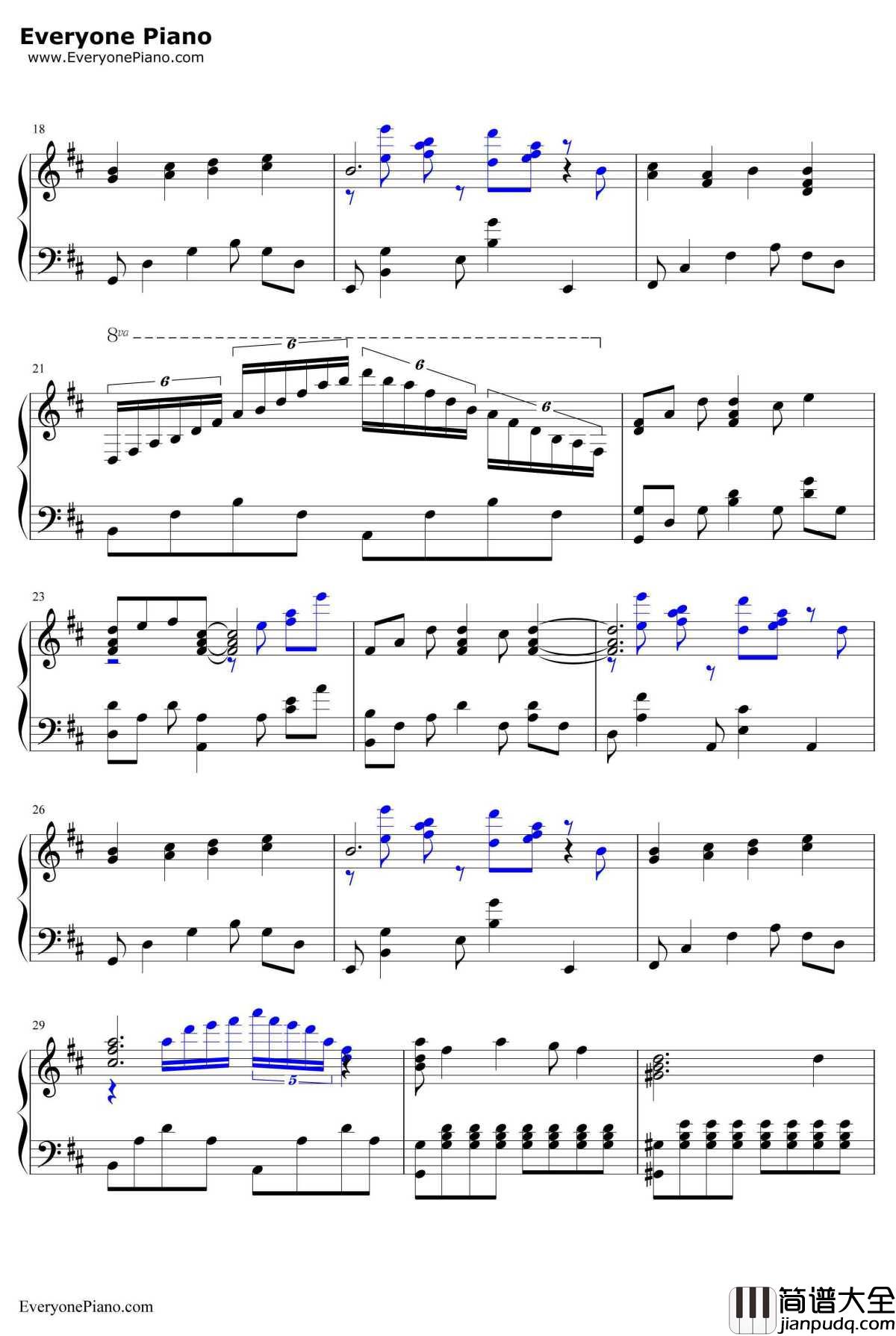 My_Sou_lYour_Beats钢琴谱_Lia_AngelBeatsOP