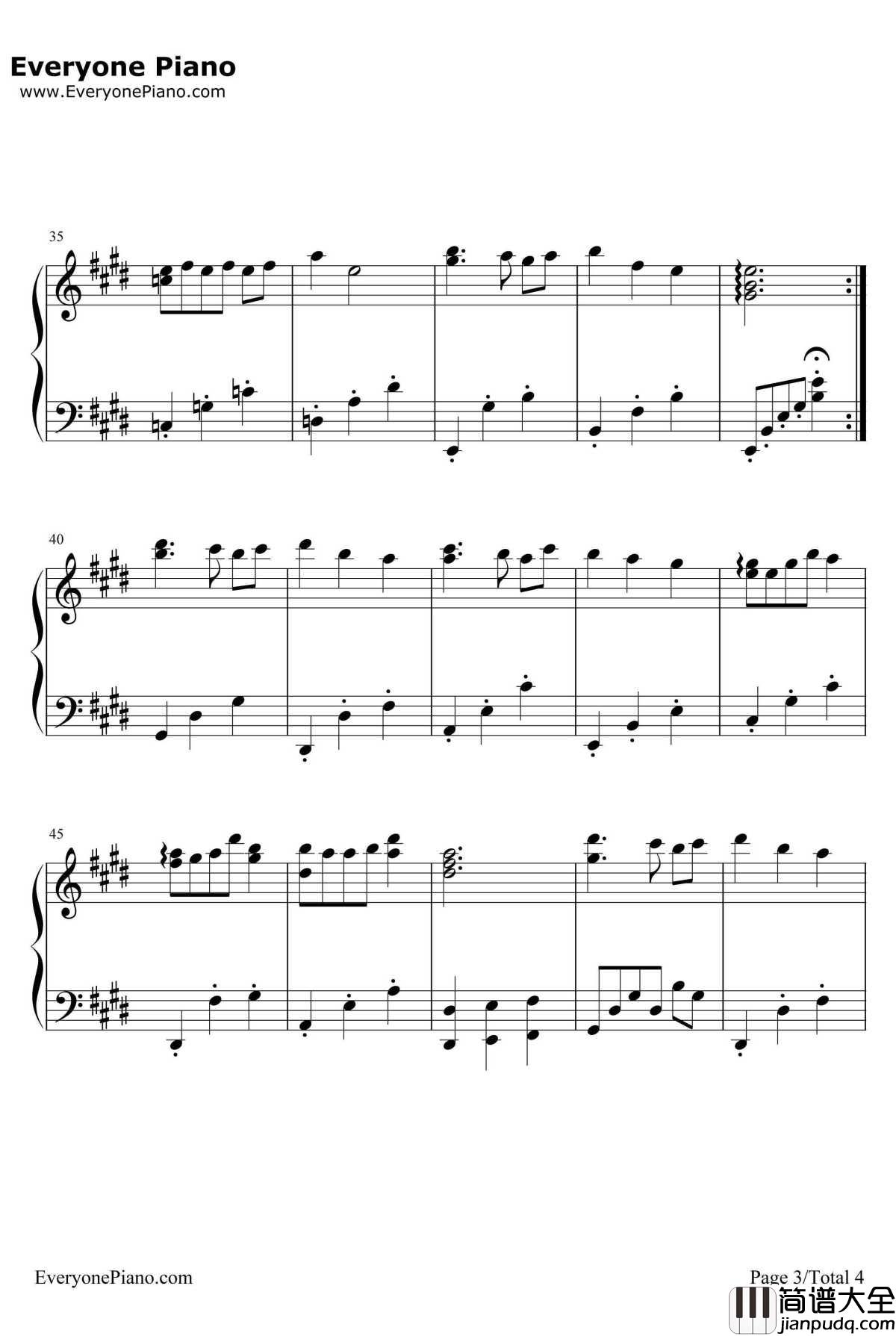 路过蜻蜓钢琴谱_张国荣