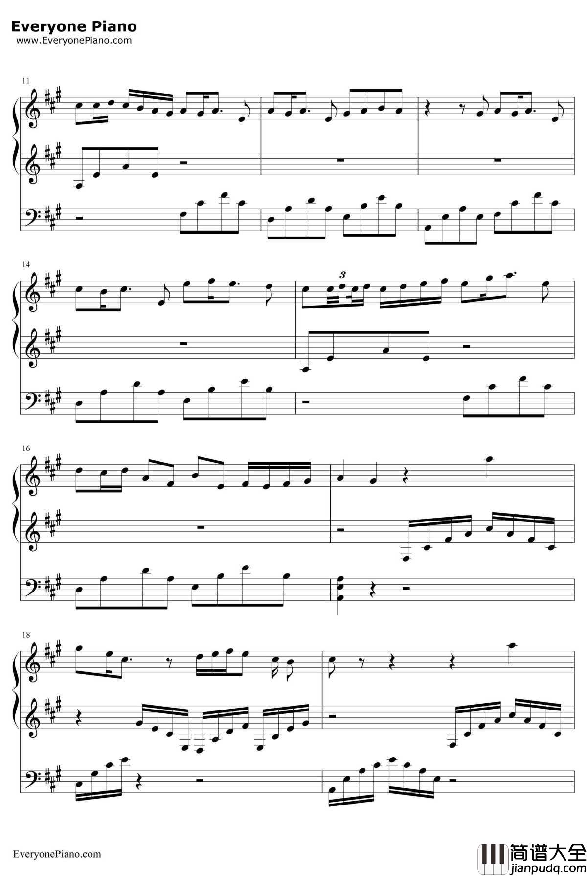 夕月奏钢琴谱_夕月奏_