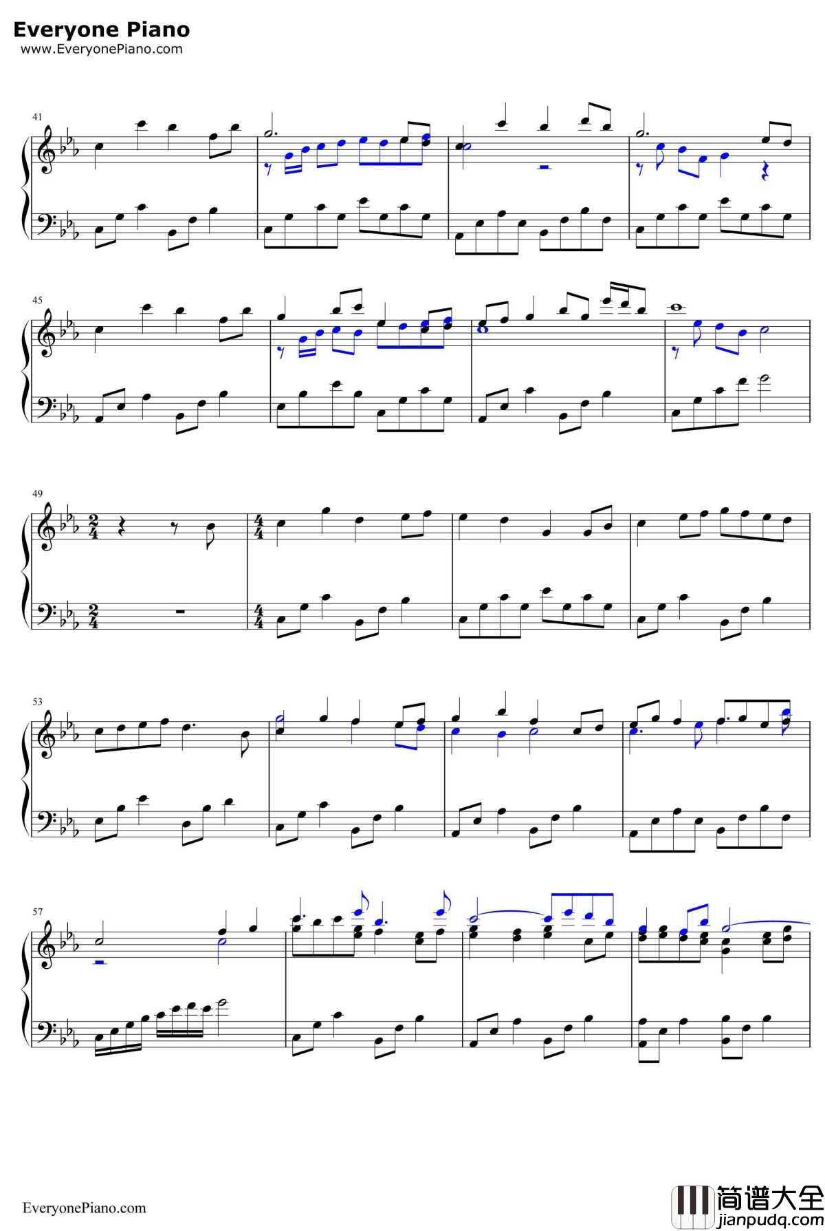 忆红莲钢琴谱_洛天依