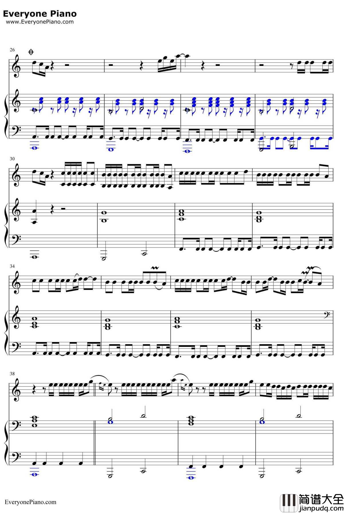 Starboy钢琴谱_TheWeeknd