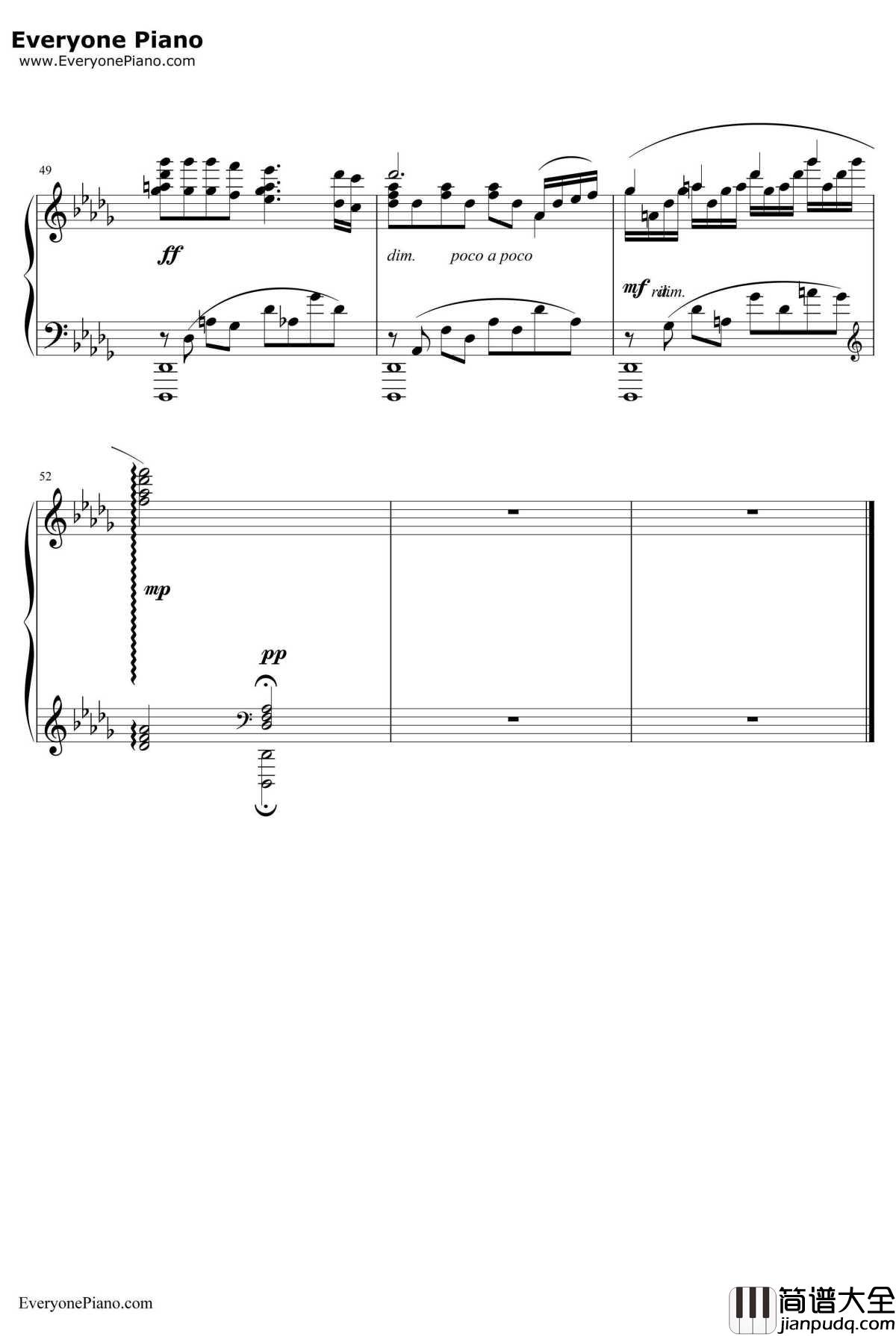 I_Believe_I_Can_Fly钢琴谱_R.Kelly