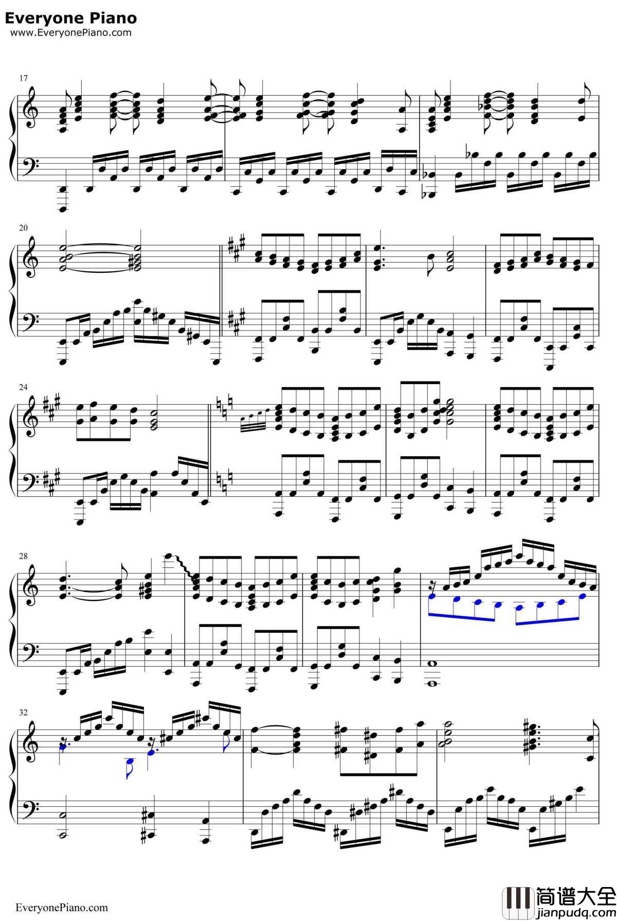 心臓を捧げよ钢琴谱_LinkedHorizon_进击的巨人第二季OP