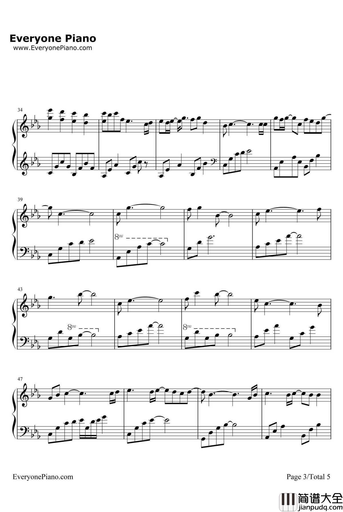 青衣谣钢琴谱_郁可唯_青云志插曲