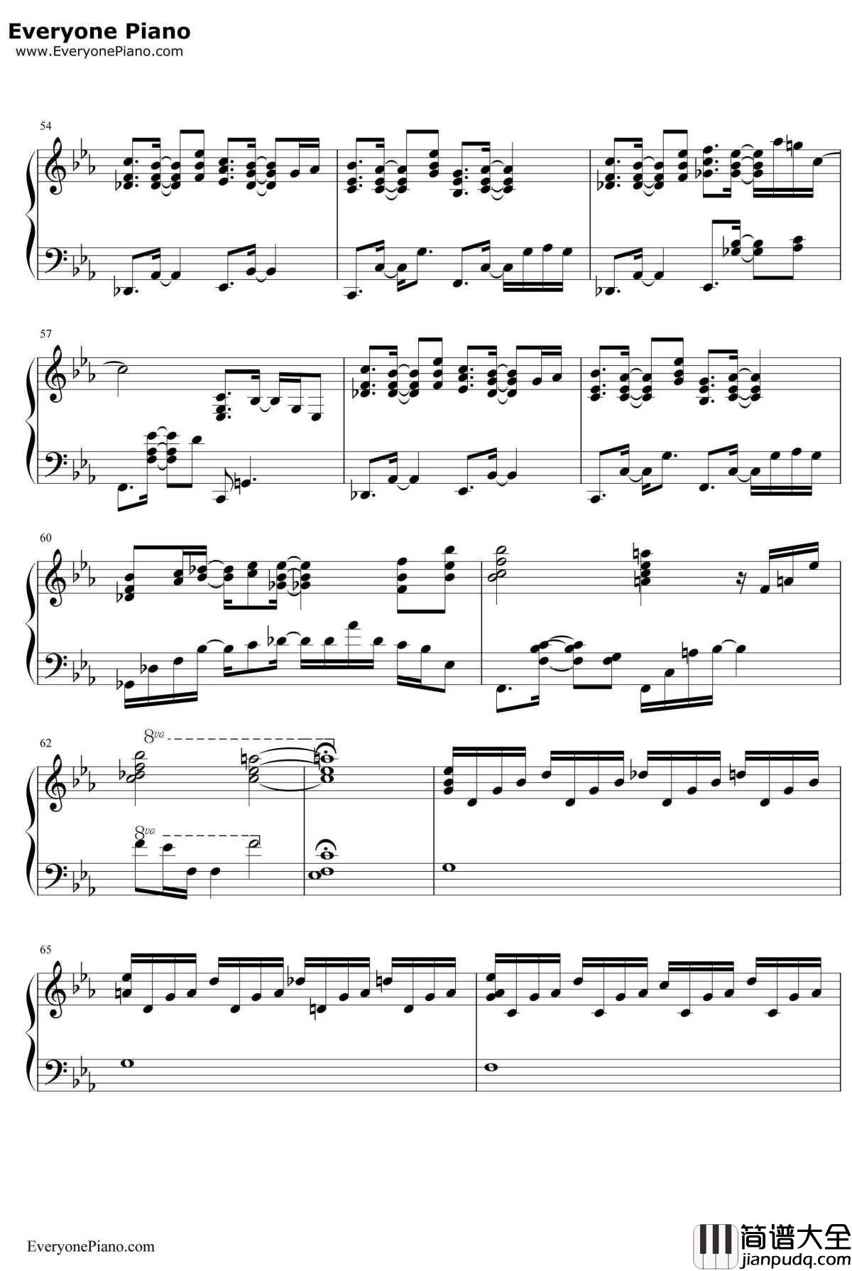 Gate_of_Steiner钢琴谱_命运石之门插曲