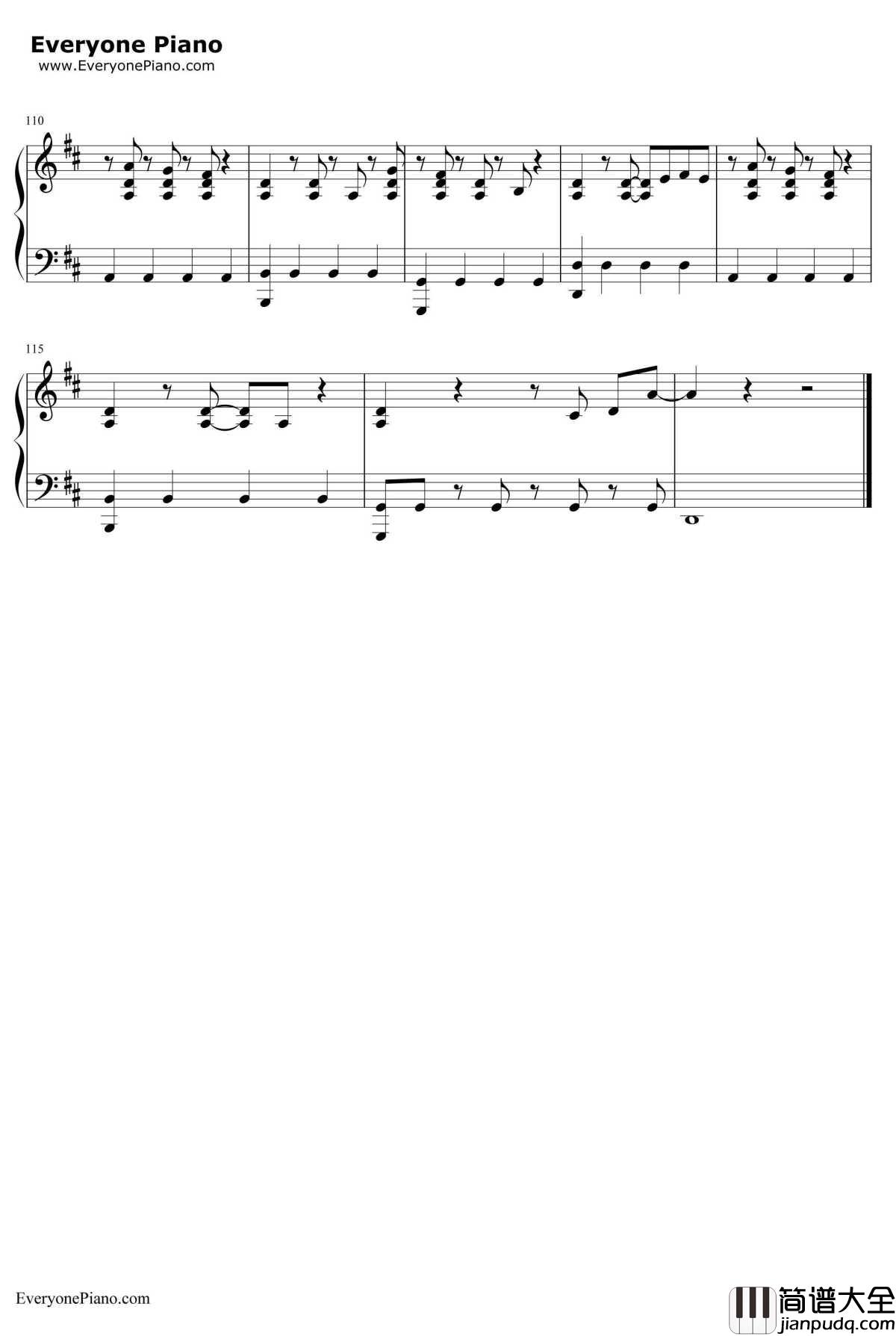 Love_Song钢琴谱_BigBang