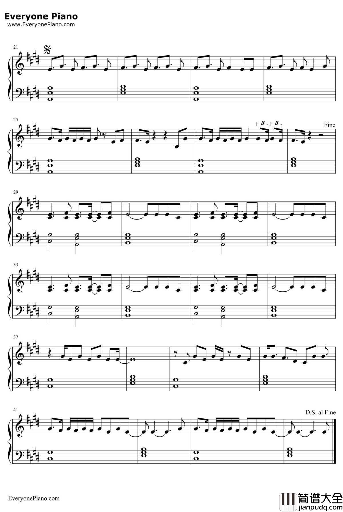 Bloodstream钢琴谱_TheChainsmokers