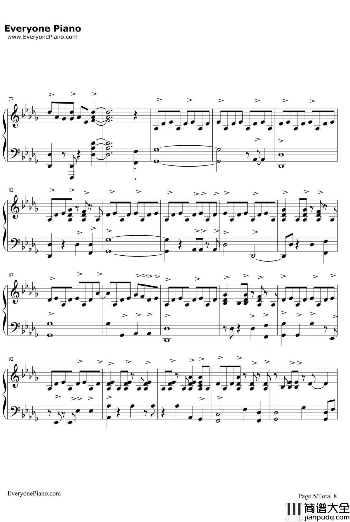 All_of_Me完整版钢琴谱_JonSchmidt