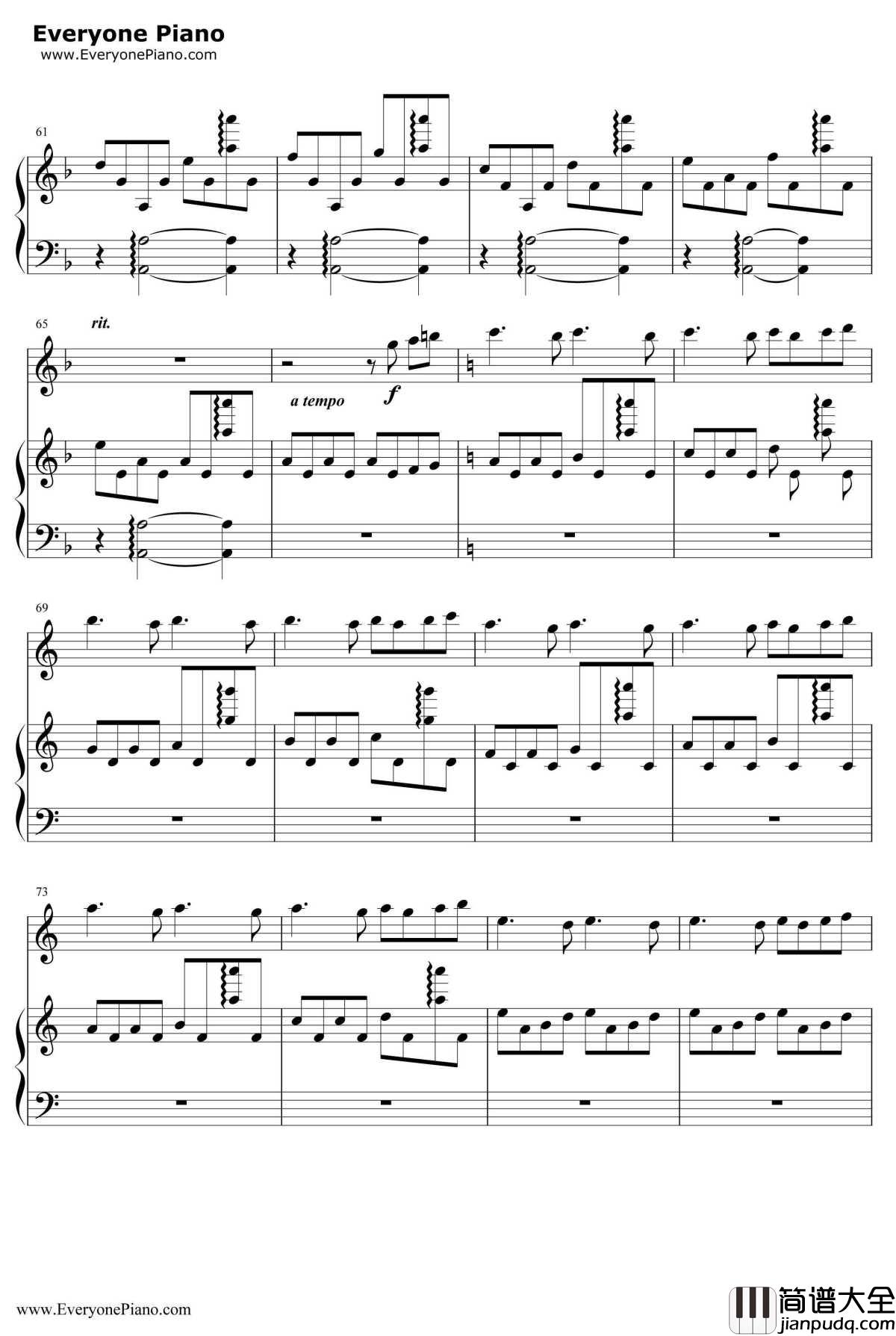 几度枫红钢琴谱_林海_林海_非常好听