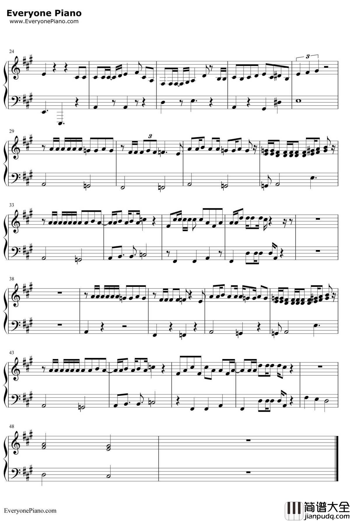 Fixer_Upper钢琴谱_MaiaWilson_冰雪奇缘插曲