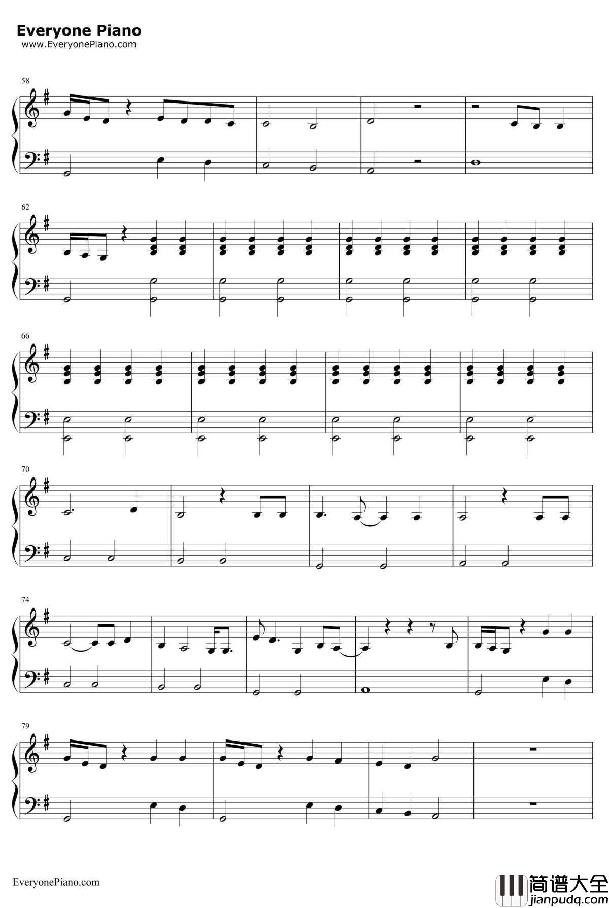 Sweet_Creature钢琴谱_HarryStyles