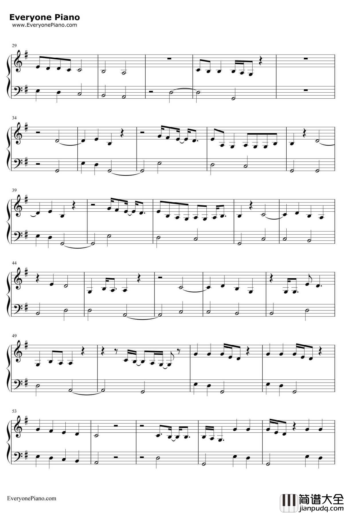 Sweet_Creature钢琴谱_HarryStyles