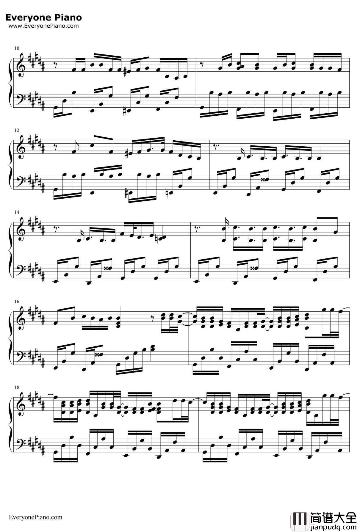 vivi钢琴谱_米津玄师