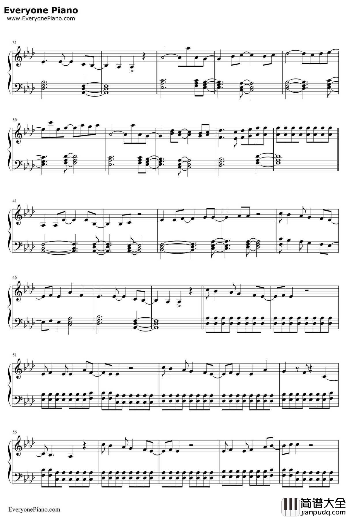 Stay_the_Night钢琴谱_Zedd&HayleyWilliams_zedd