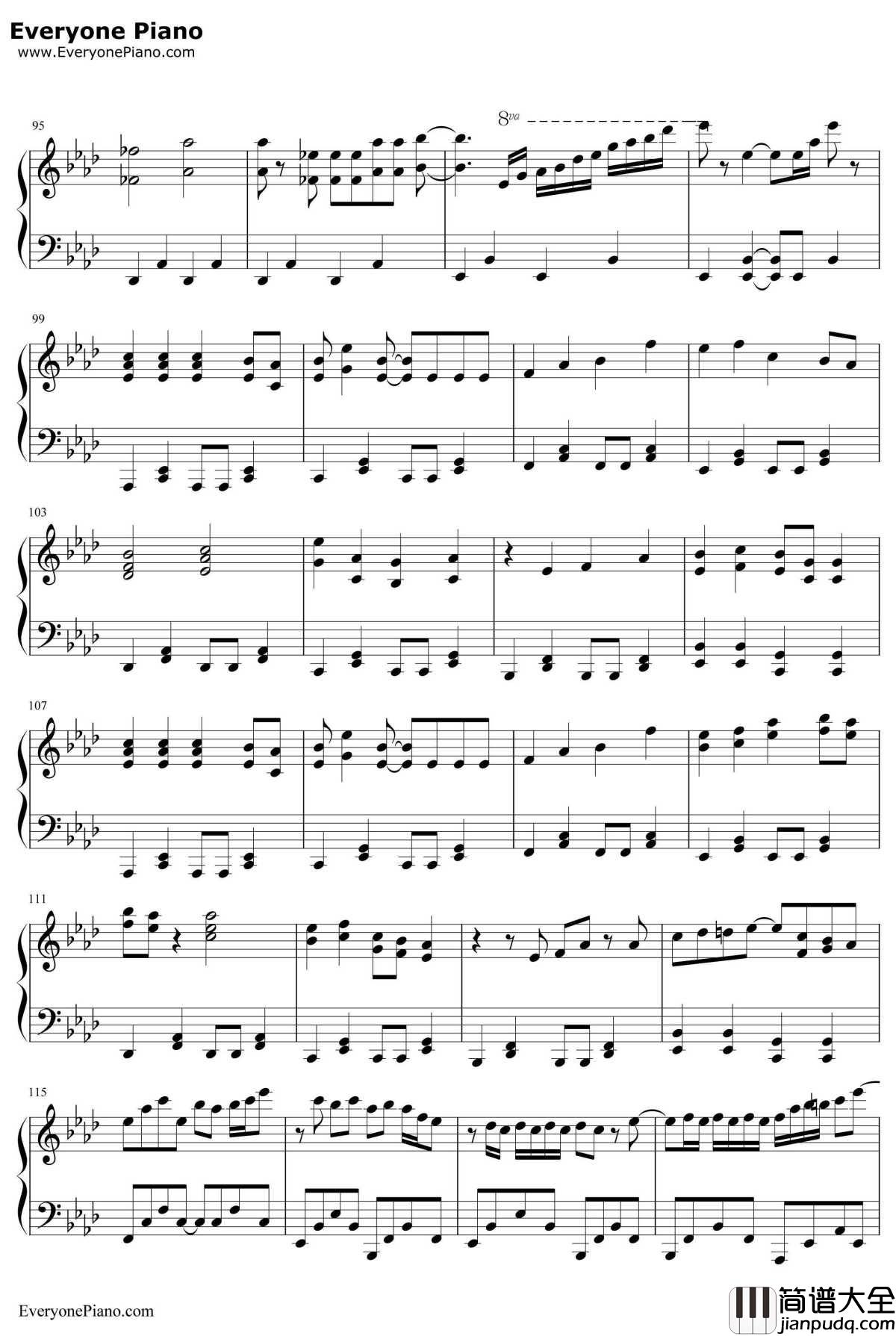 想像フォレスト钢琴谱_IA_空想フォレスト