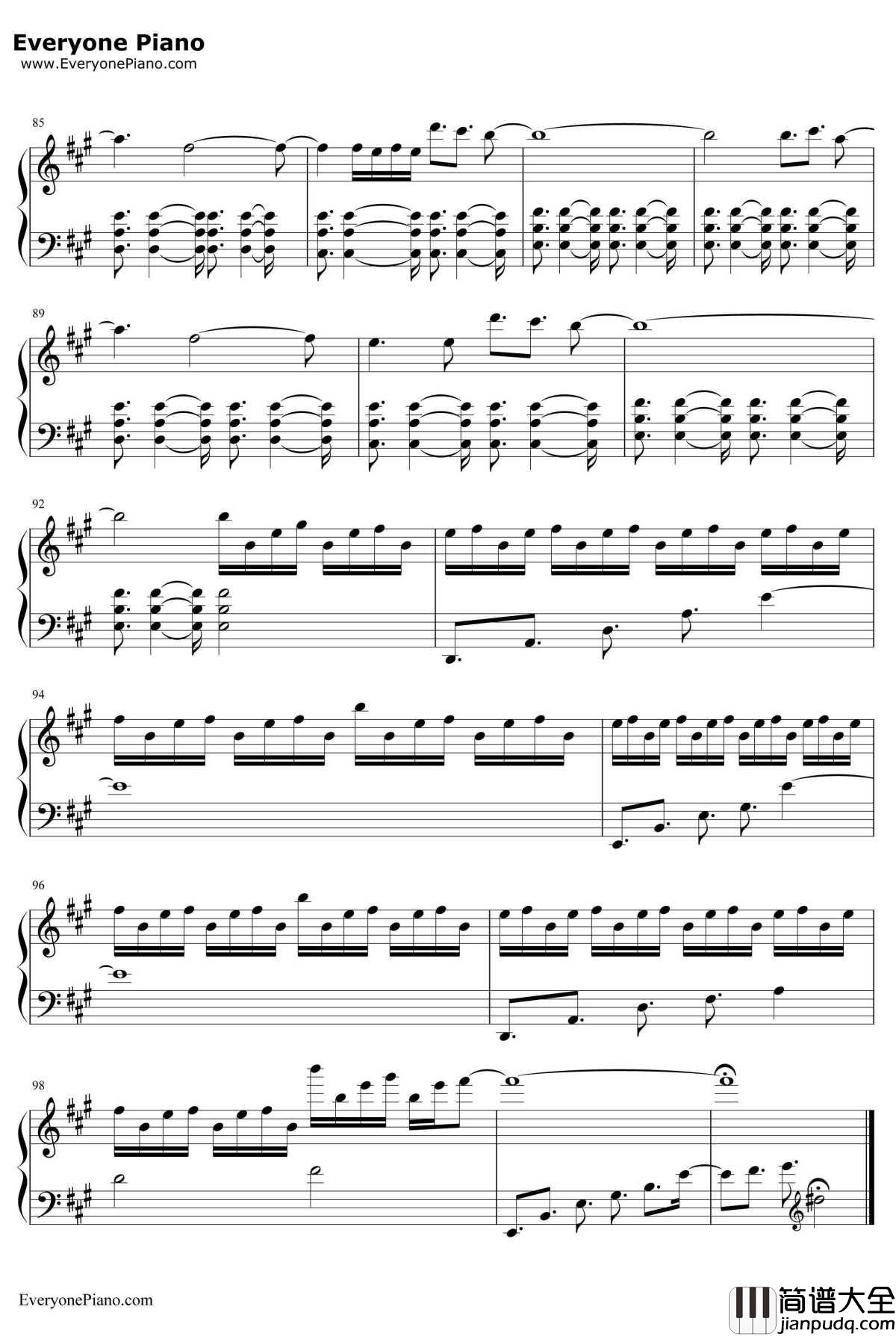 Magic钢琴谱_Coldplay