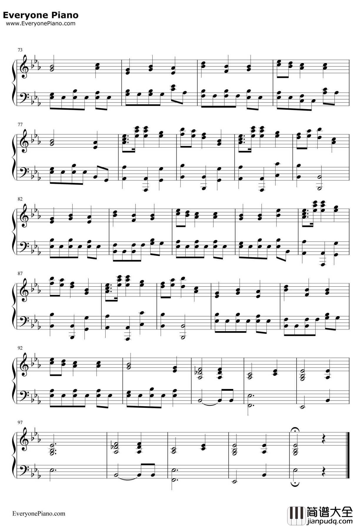 In_Christ_A_lone钢琴谱_OwlCity