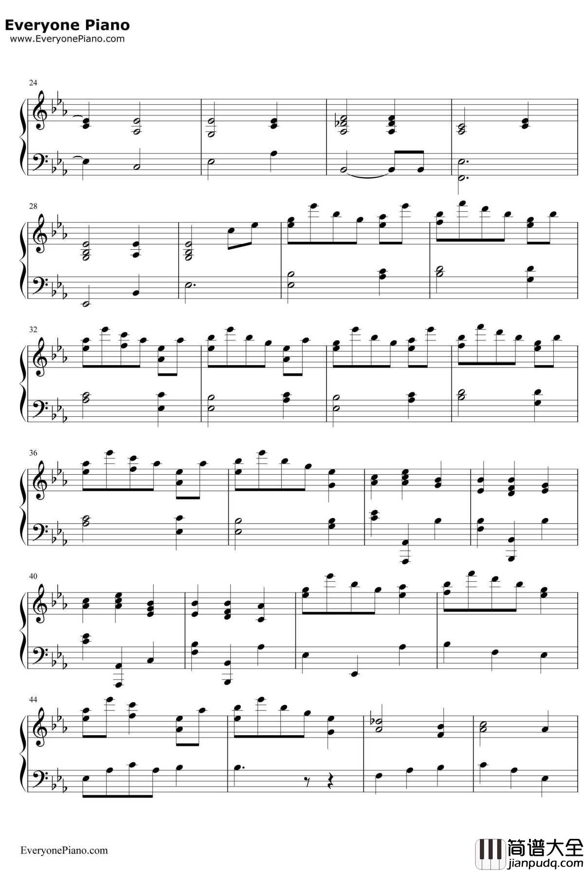 In_Christ_A_lone钢琴谱_OwlCity