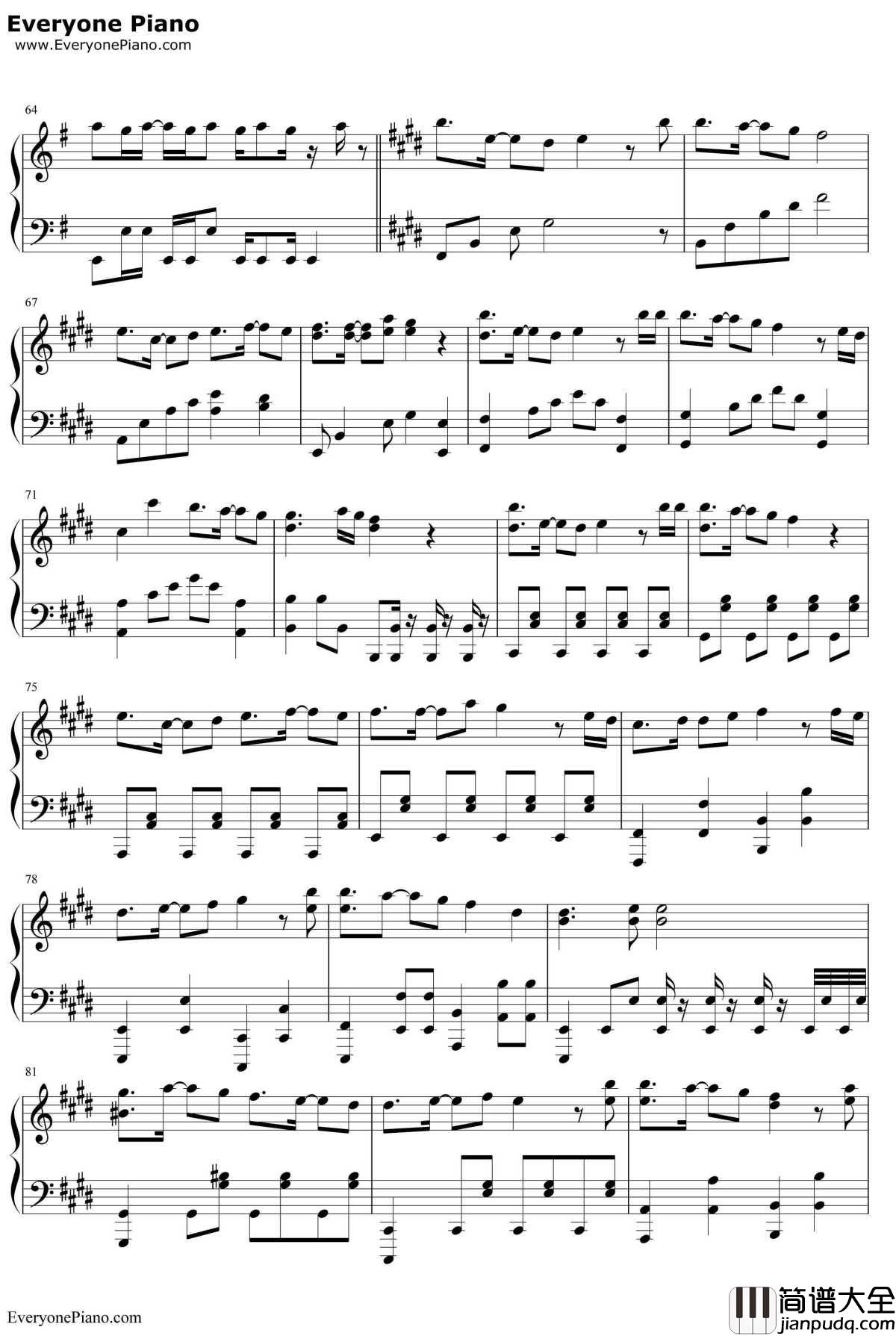 Clockwork_Planet钢琴谱_fripSide_时钟机关之星OP