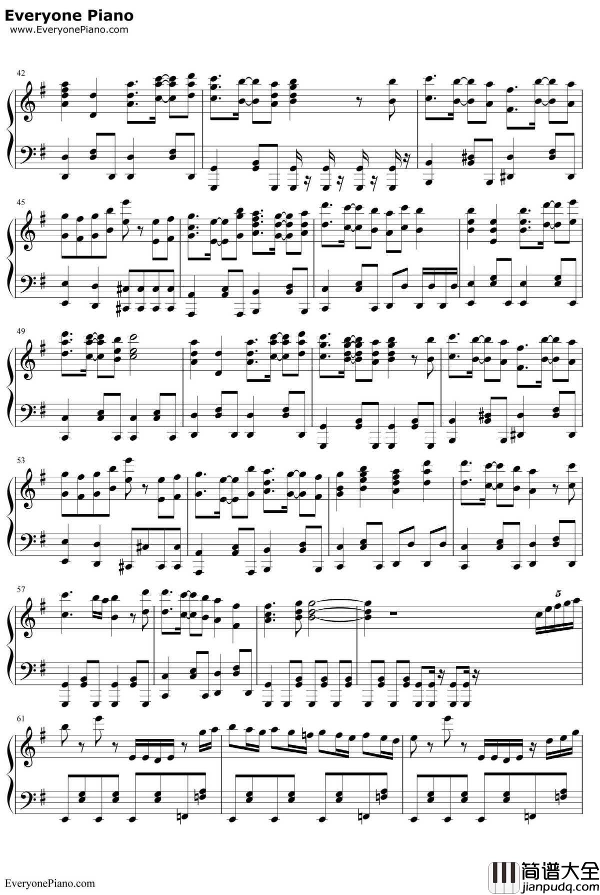 Clockwork_Planet钢琴谱_fripSide_时钟机关之星OP