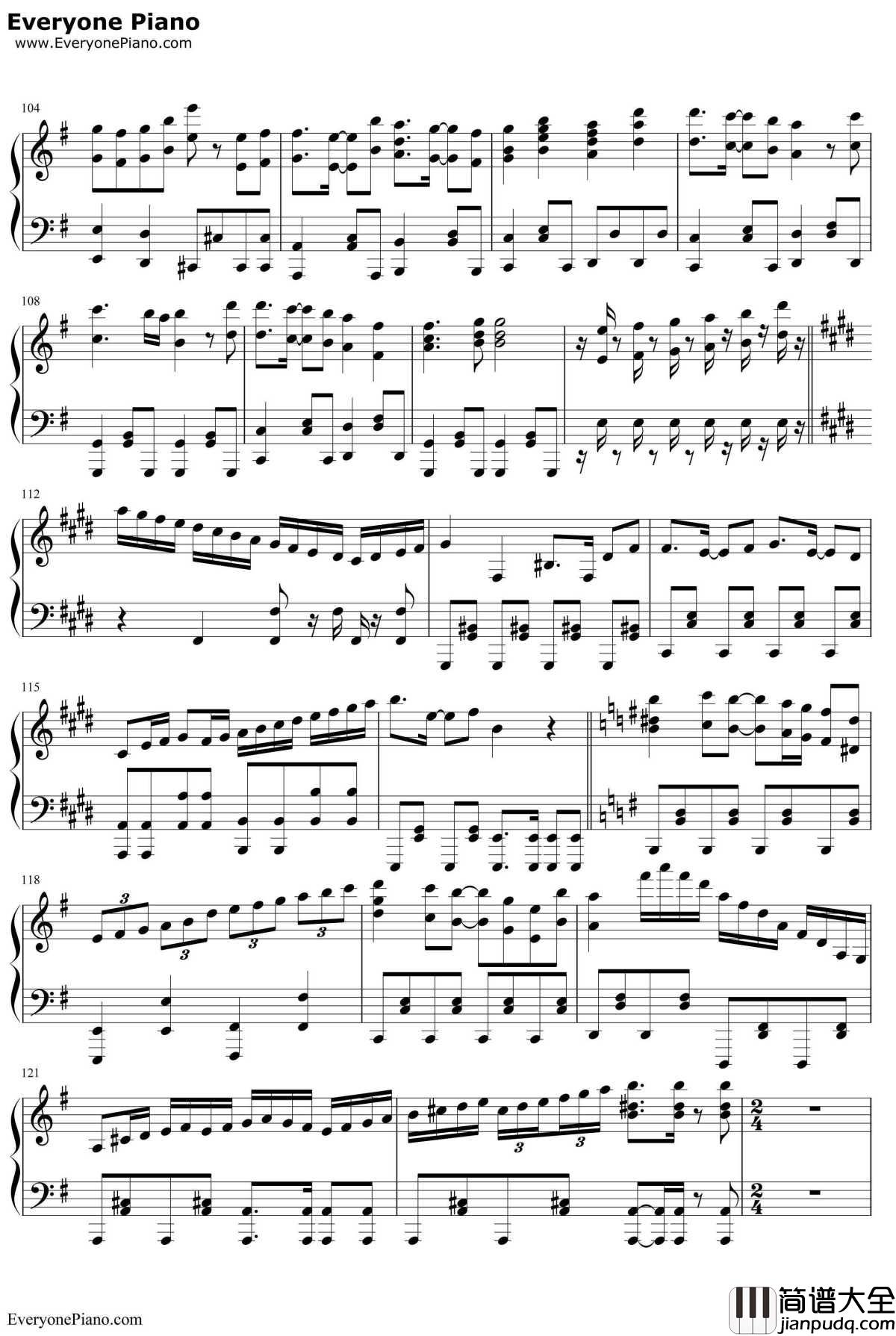 Clockwork_Planet钢琴谱_fripSide_时钟机关之星OP