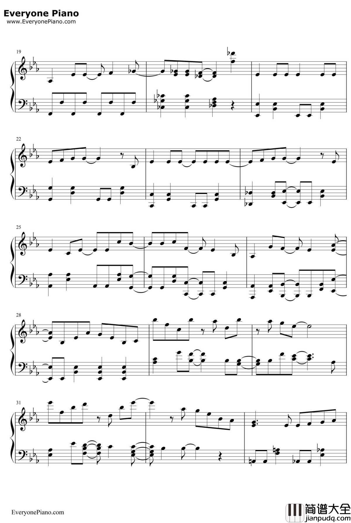 発見者はワタシ钢琴谱_たぴみる_从零开始的魔法书OP