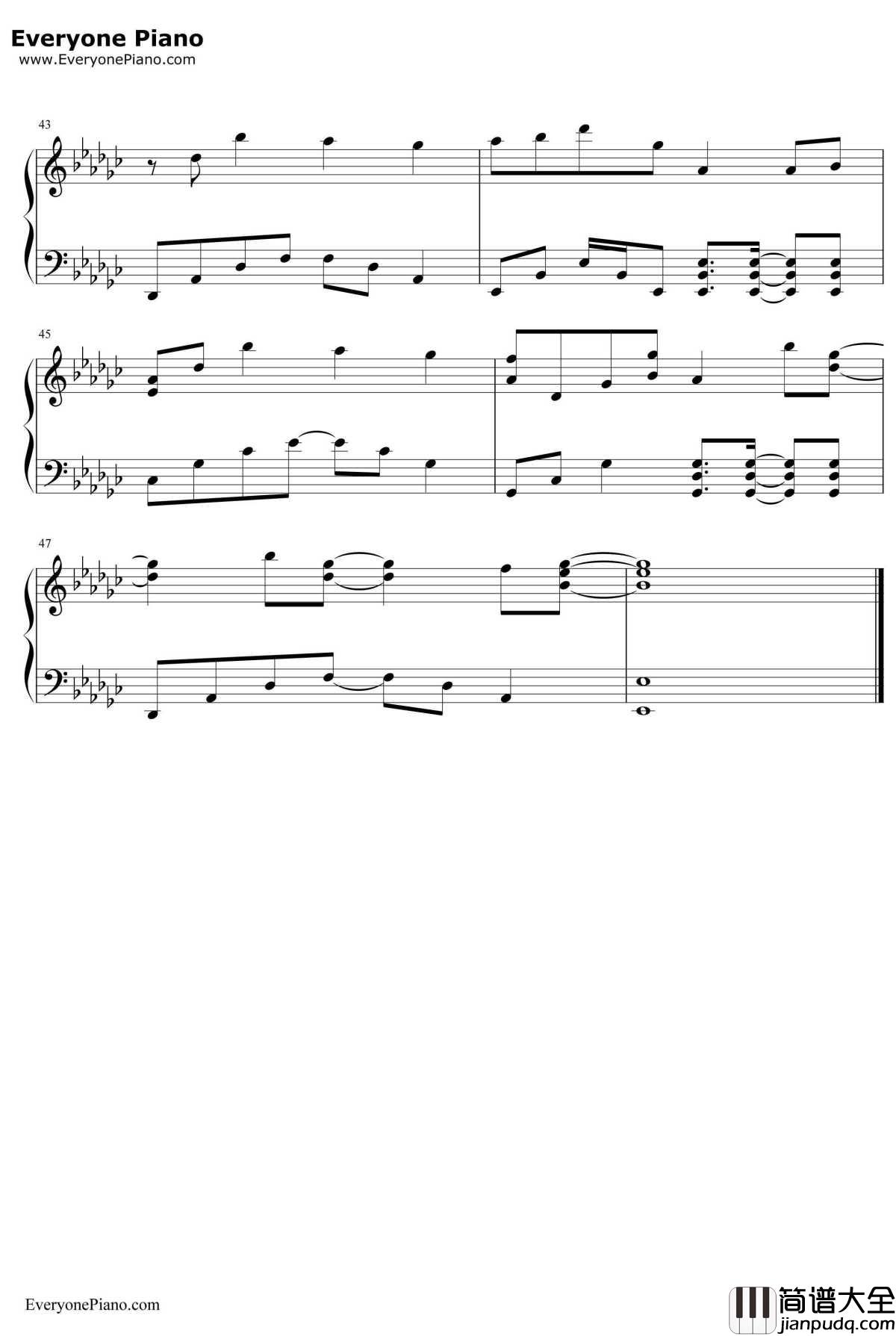 Precious_You钢琴谱_藤田茜宫本侑芽小泽亚李_不正经的魔术讲师与禁忌教典ED