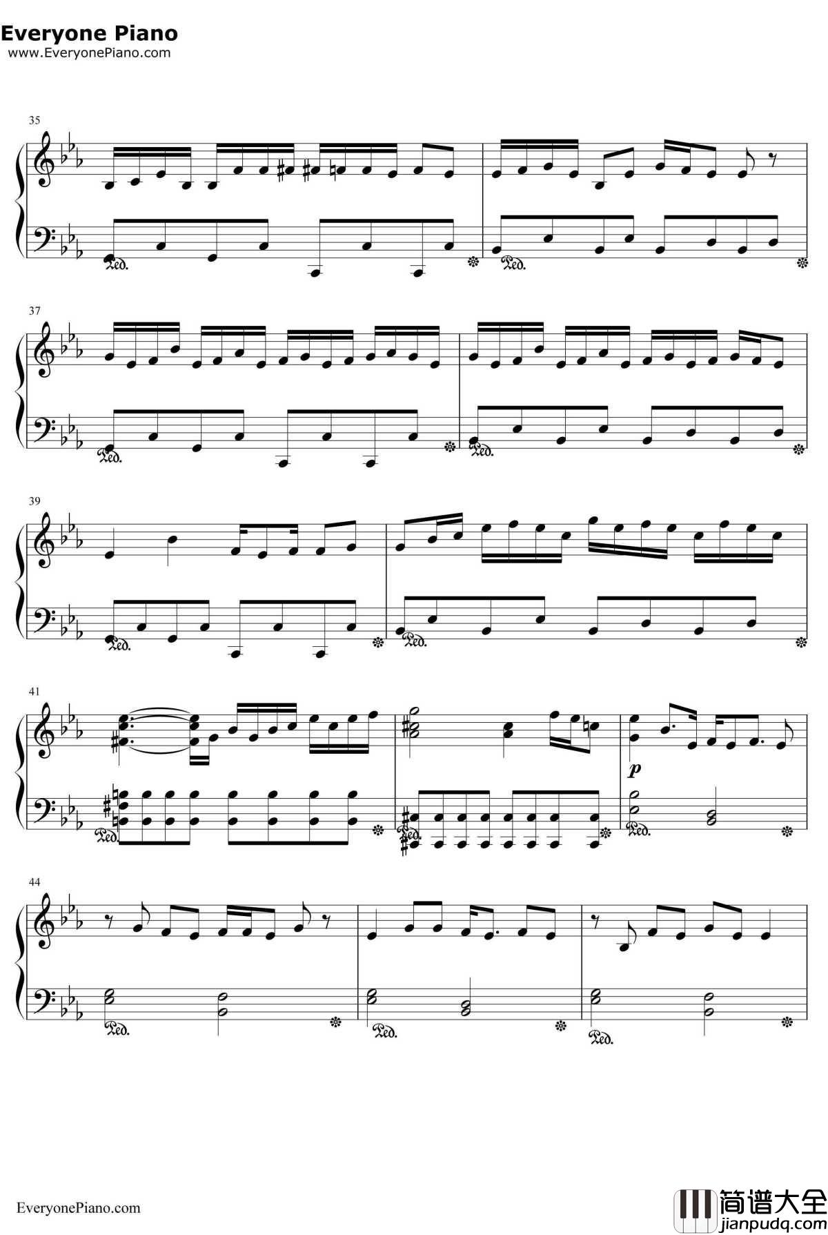 サムライハート(SomeLikeItHot!!)钢琴谱_SPYAIR_銀魂'ED1