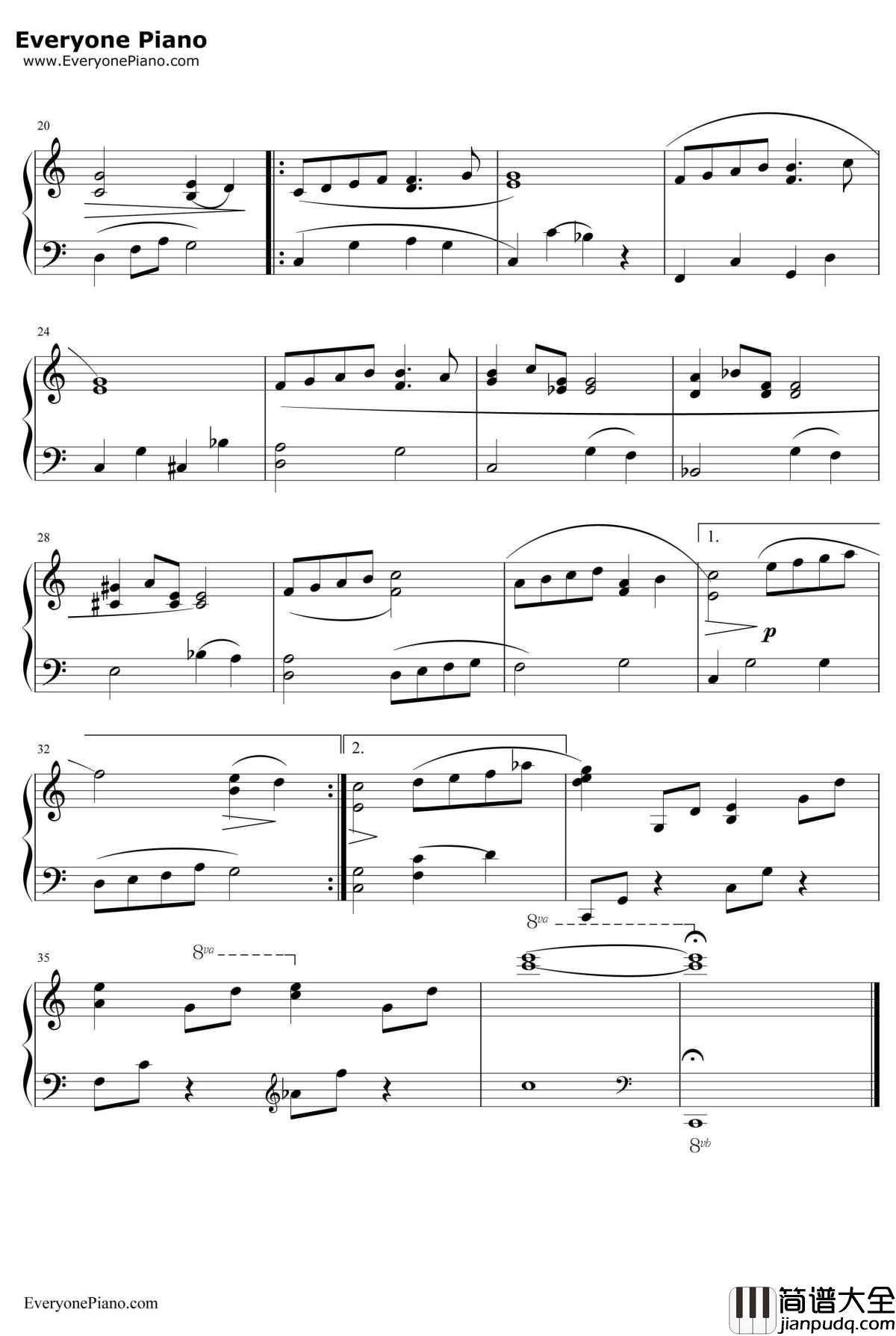 Where_is_love钢琴谱_JosephMcMannersMarkLester_电影雾都孤儿