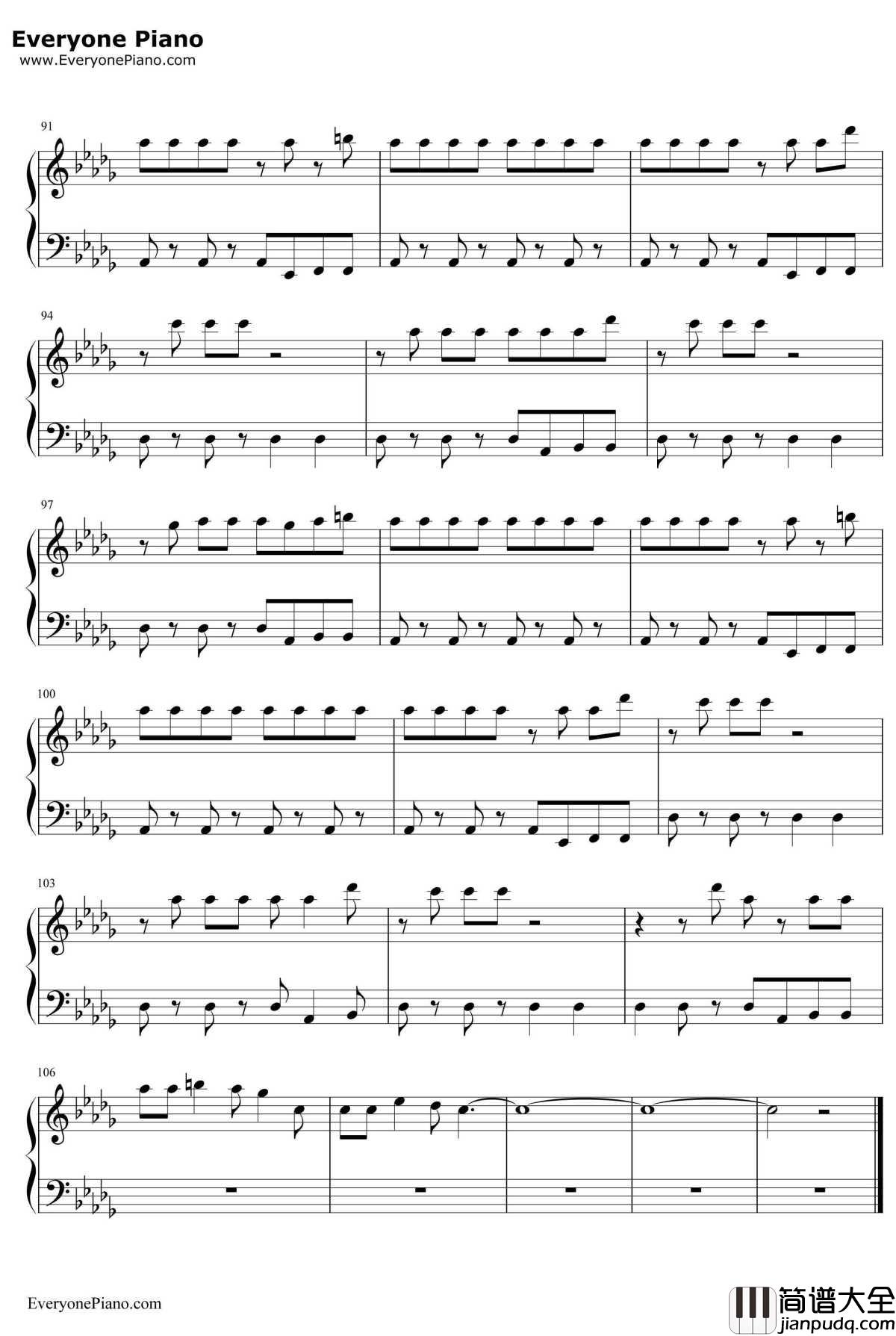 Bad_Liar钢琴谱_SelenaGomez