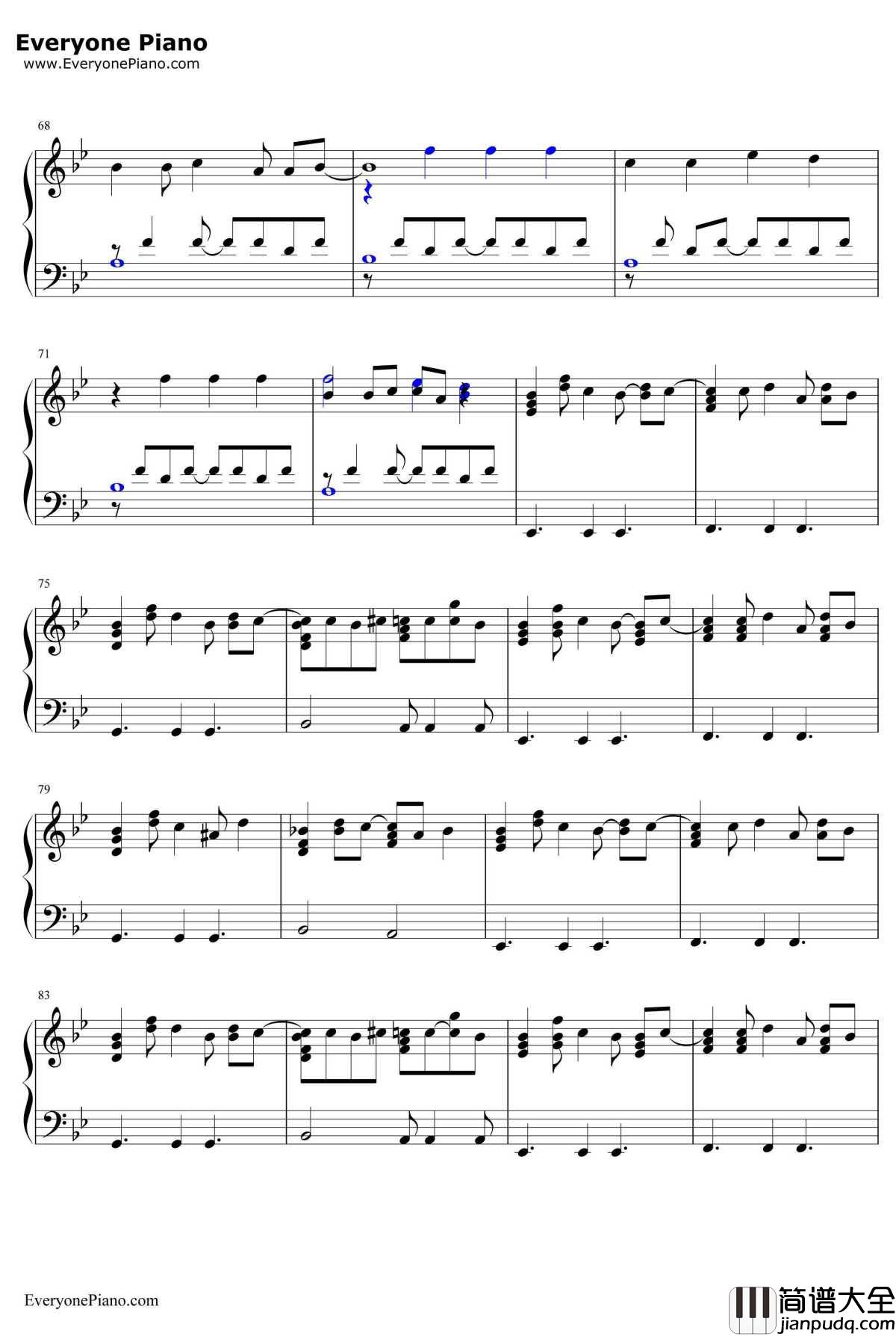 How_to_Savea_Life钢琴谱_TheFray