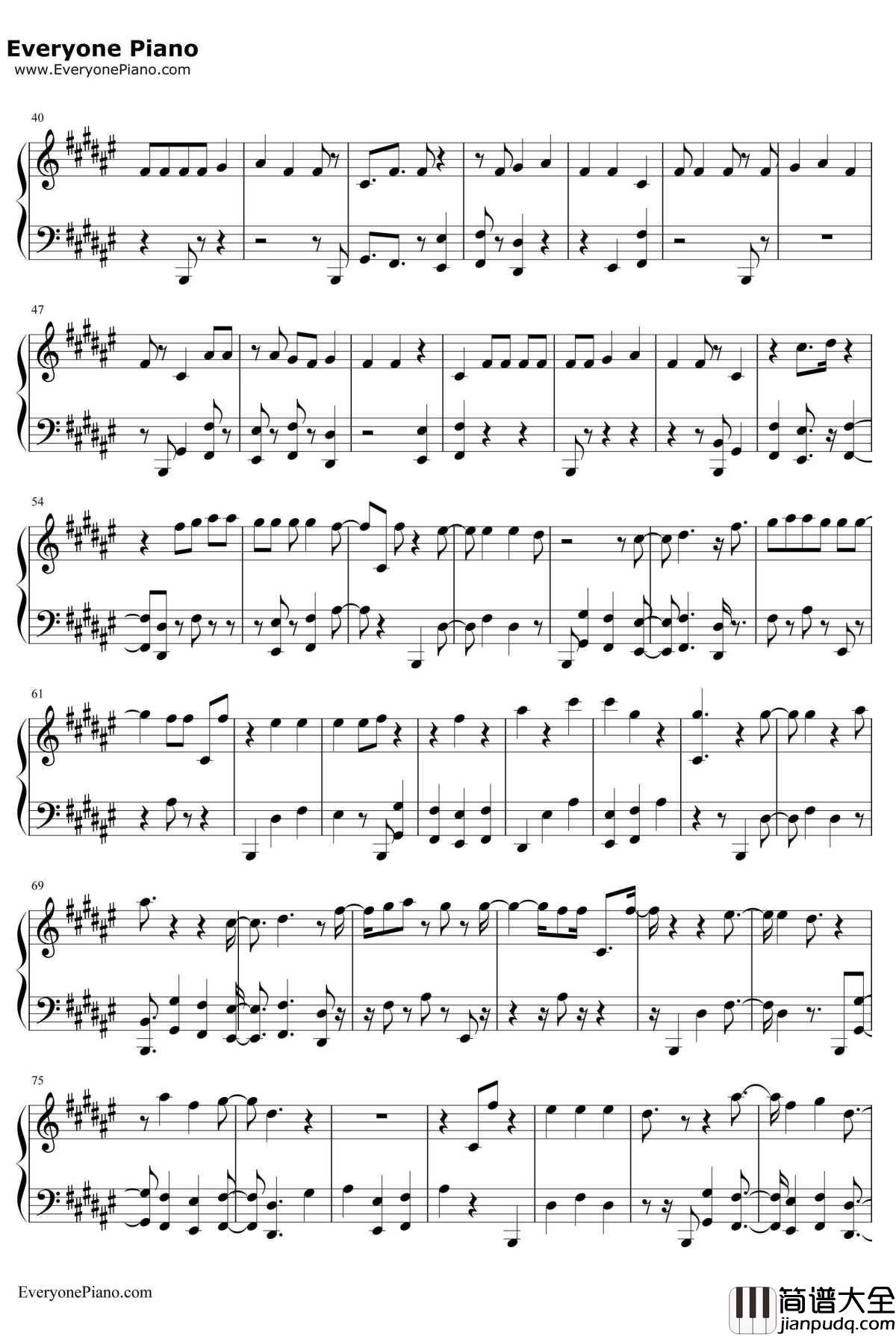 Strip_That_Down钢琴谱_LiamPayne