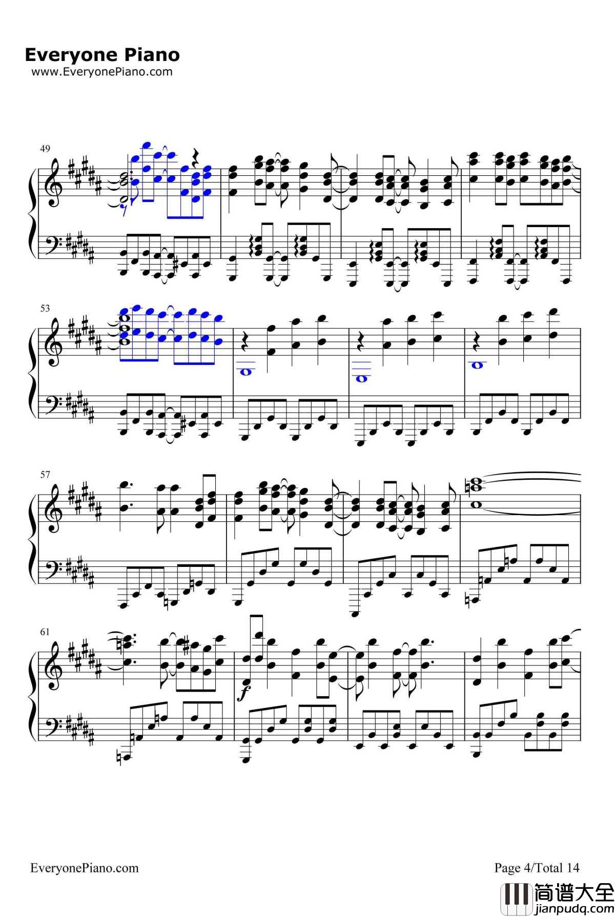 終わりの世界から钢琴谱_麻枝准やなぎなぎ_麻枝准