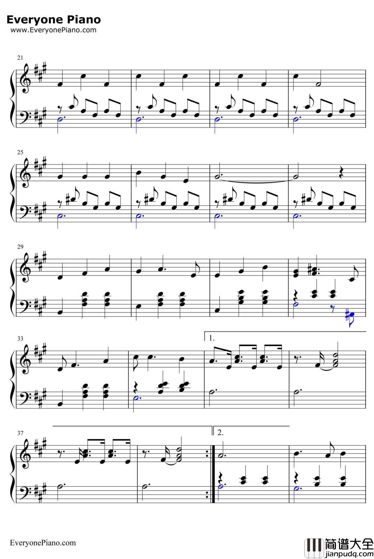 Rainbow_Connection钢琴谱_KermittheFrog_布偶电影OST